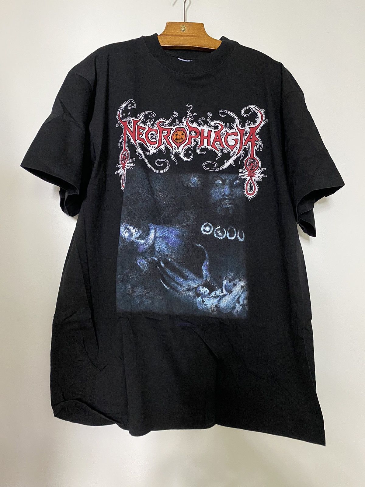 Necrophagia vintage shirt early 00s the divine art