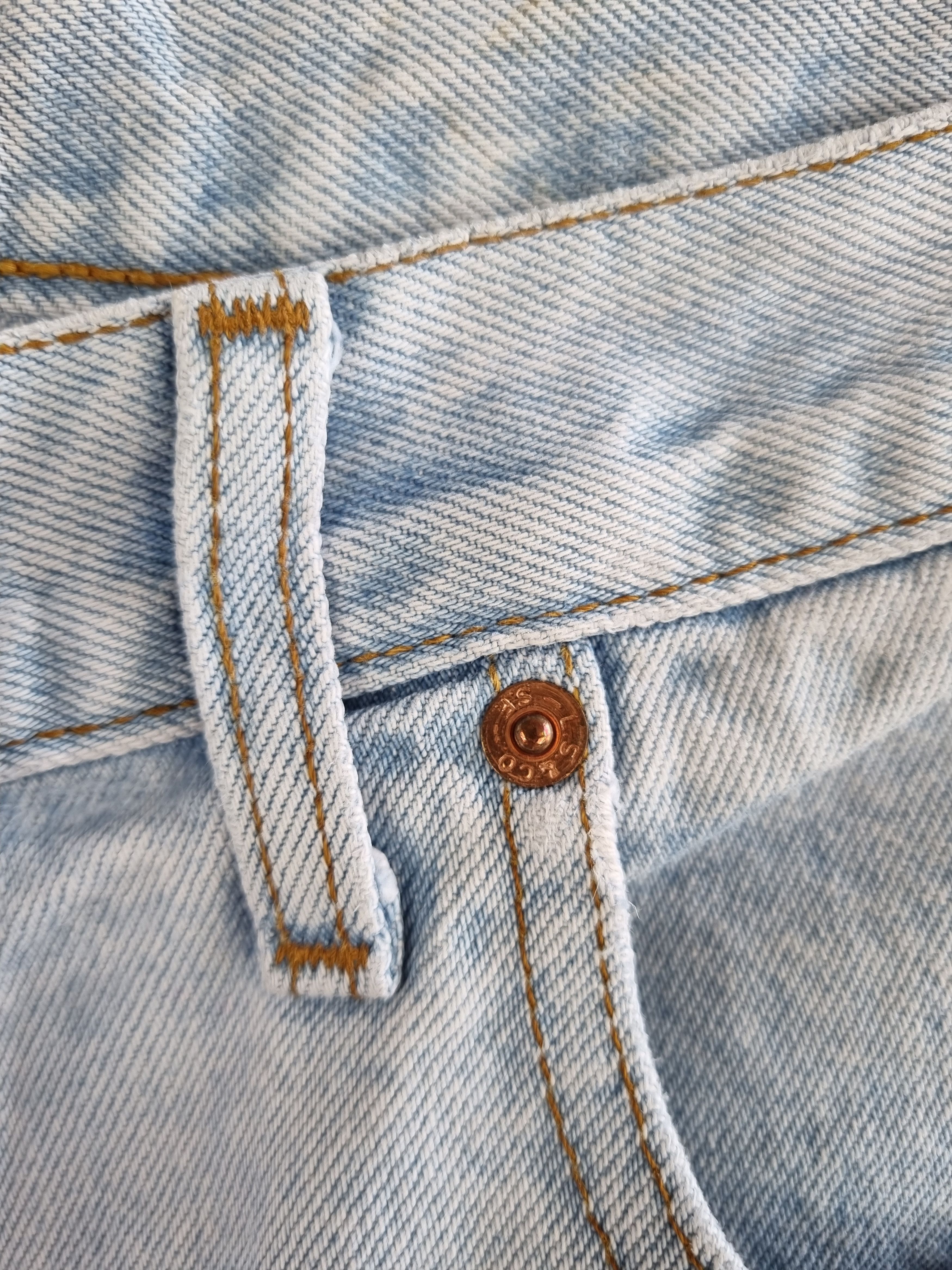 Levi's × Levi's Vintage Clothing 1998 SunFaded Levi's 615 Light Blue Denim Jeans Size US 32 / EU 48 - 10 Thumbnail