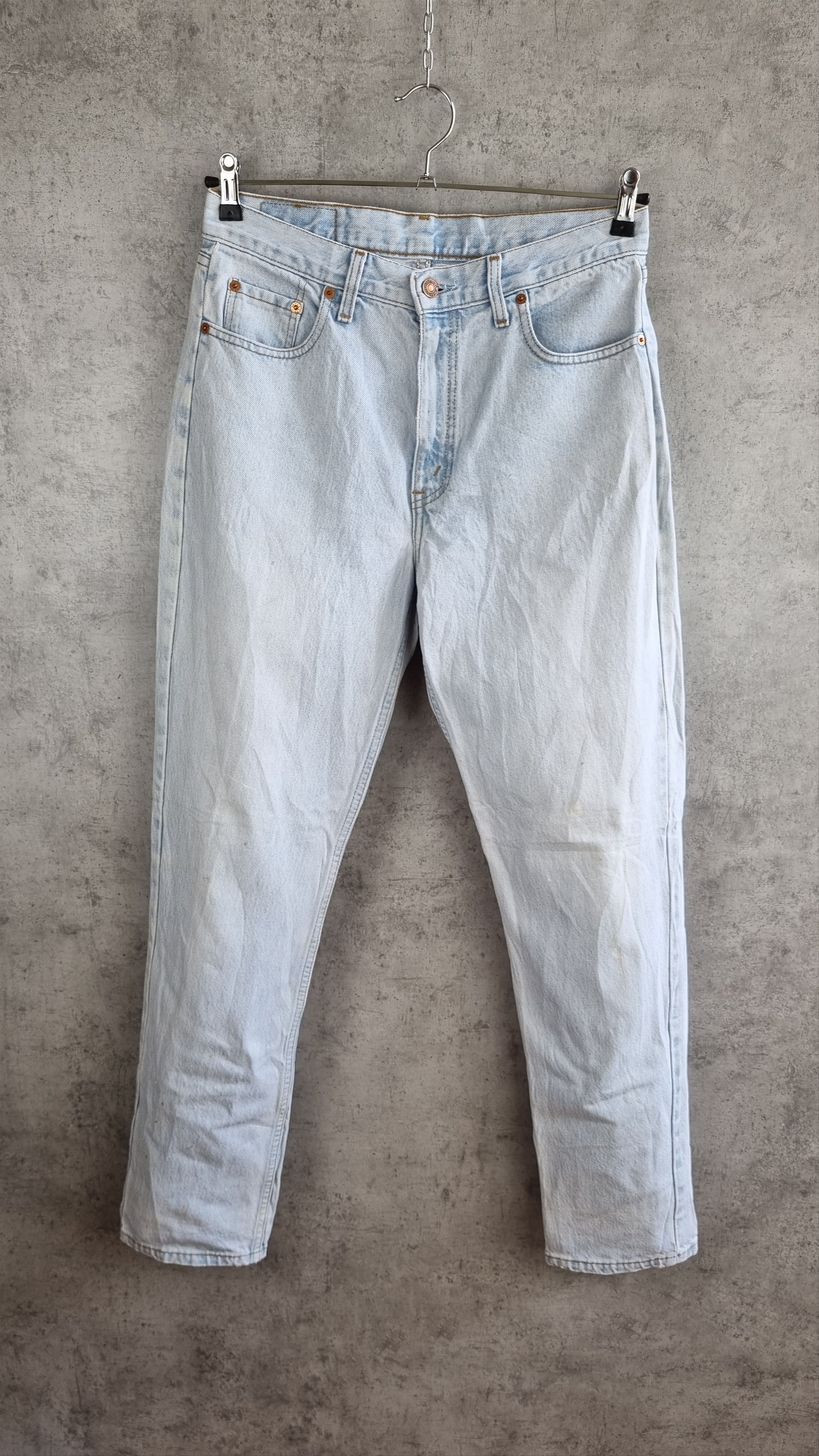 Levi's × Levi's Vintage Clothing 1998 SunFaded Levi's 615 Light Blue Denim Jeans Size US 32 / EU 48 - 16 Thumbnail