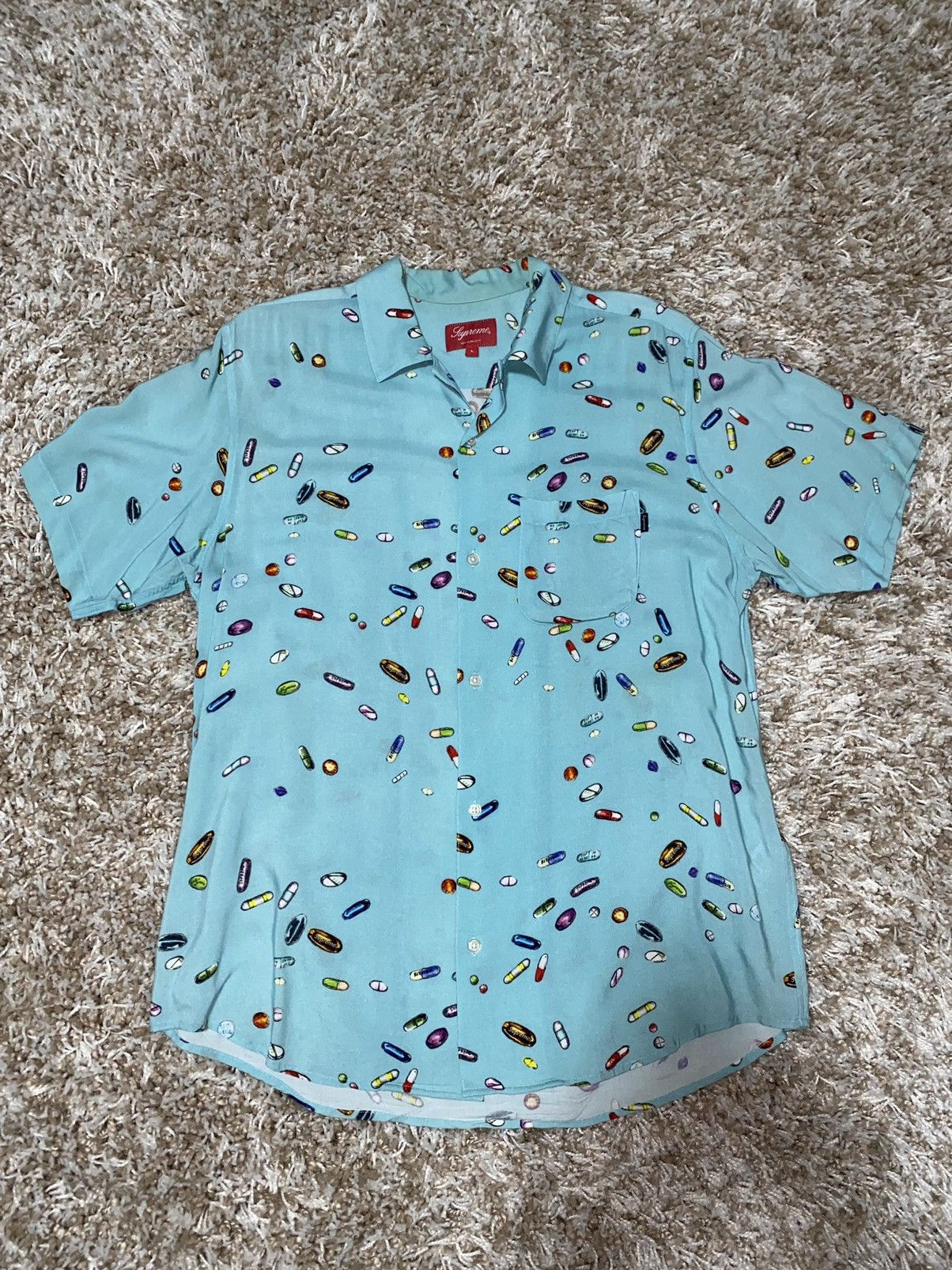 Supreme Supreme Pills Rayon | Grailed