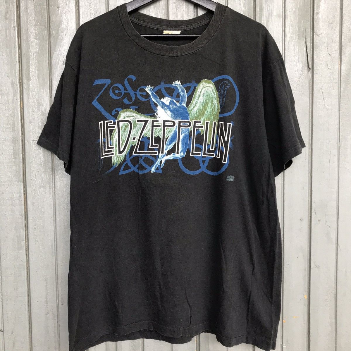Band Tees × Led Zeppelin × Vintage *🔥Vintage LED ZEPPELIN rock Band tshirt 1997 winterland Size US L / EU 52-54 / 3 - 2 Thumbnail