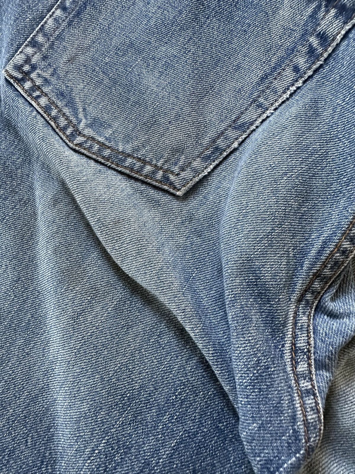 Warehouse & Co. Doubleworks Japan (Warehouse Co.) reworked distressed jeans Size US 30 / EU 46 - 15 Thumbnail