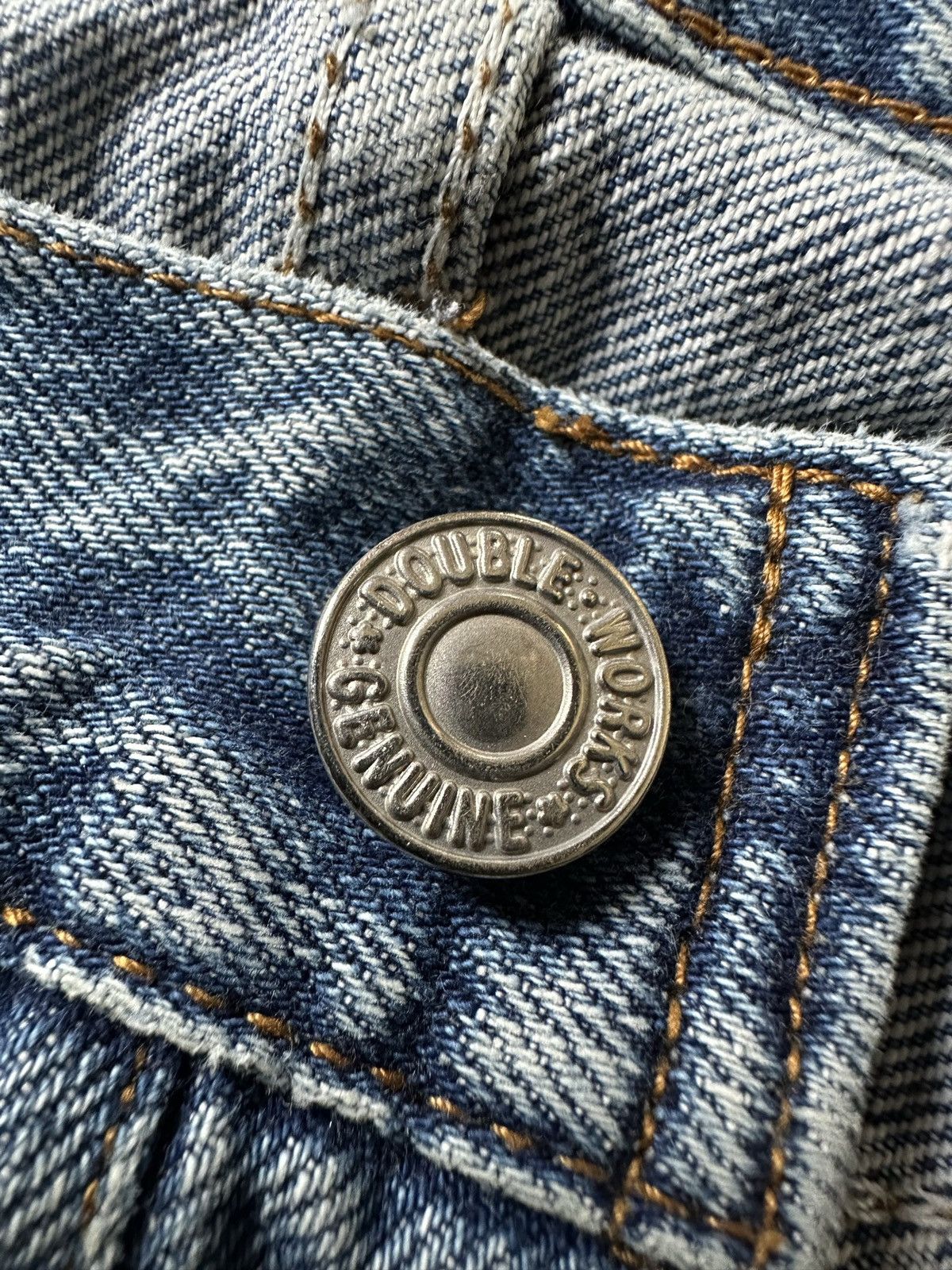 Warehouse & Co. Doubleworks Japan (Warehouse Co.) reworked distressed jeans Size US 30 / EU 46 - 10 Thumbnail