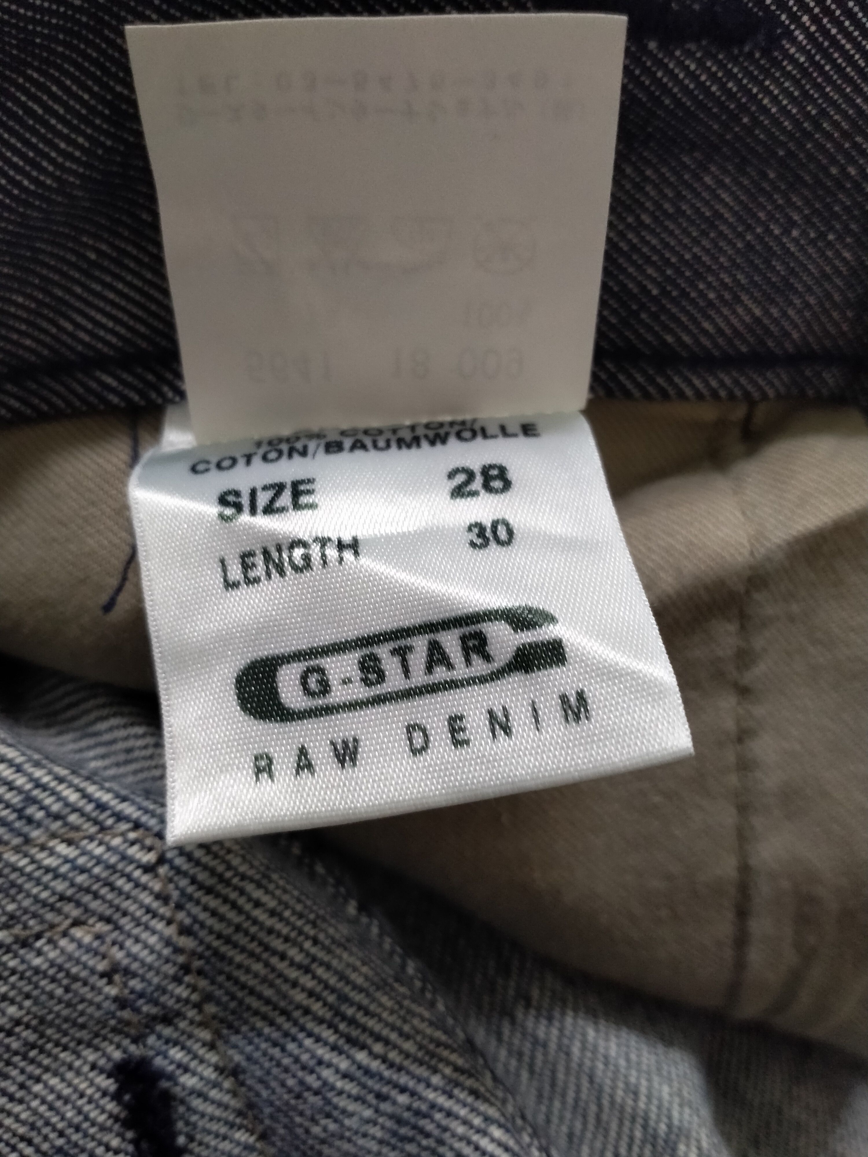 G-Star G STAR RAW DENIM JEANS CONCEPT ELWOOD Size US 30 / EU 46 - 25 Thumbnail