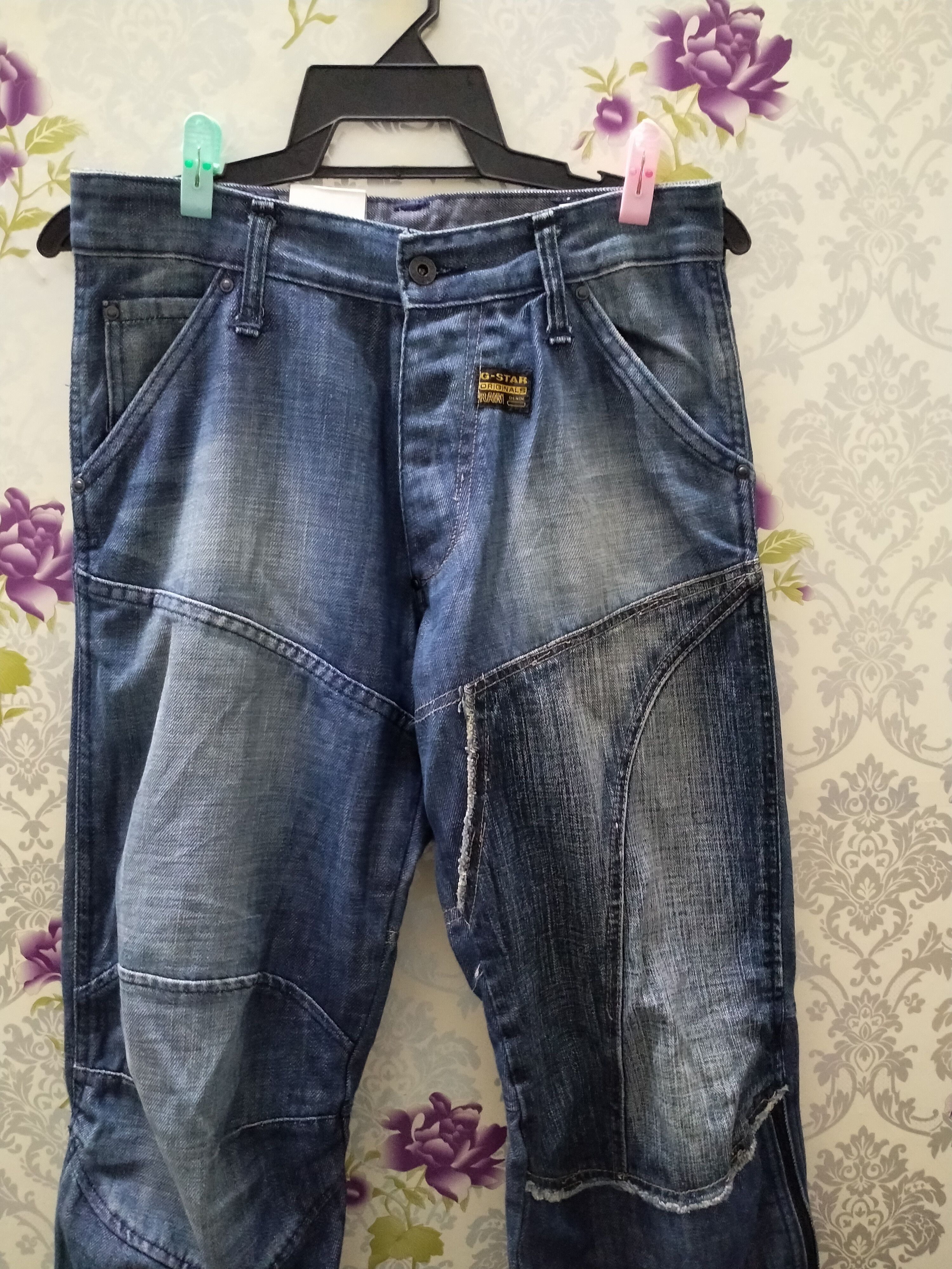 G-Star G STAR RAW DENIM JEANS CONCEPT ELWOOD Size US 30 / EU 46 - 1 Thumbnail