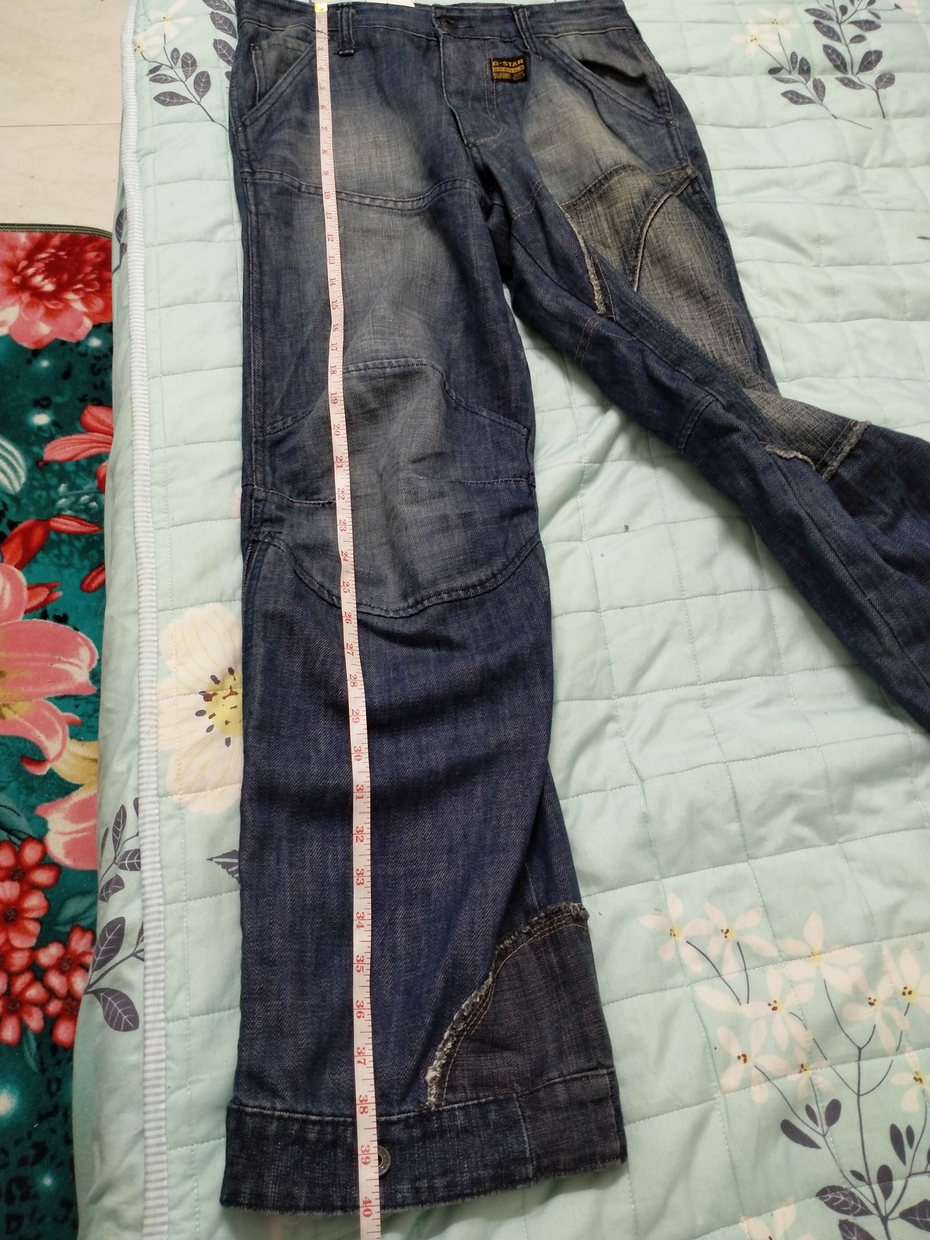 G-Star G STAR RAW DENIM JEANS CONCEPT ELWOOD Size US 30 / EU 46 - 22 Thumbnail