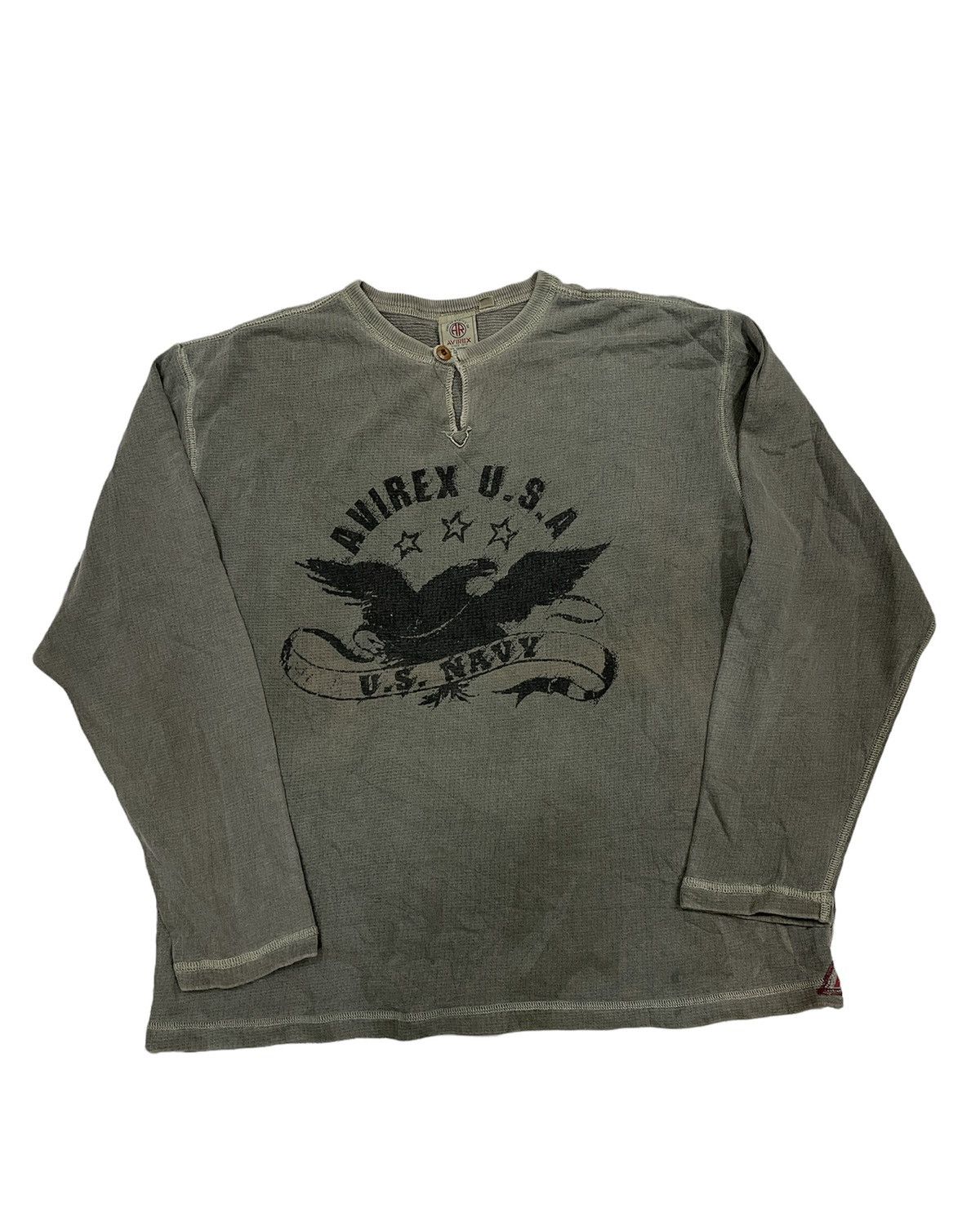 Avirex Avirex U.S.A u.s Army pullover LongSleeve long-john style L Size US L / EU 52-54 / 3 - 1 Thumbnail