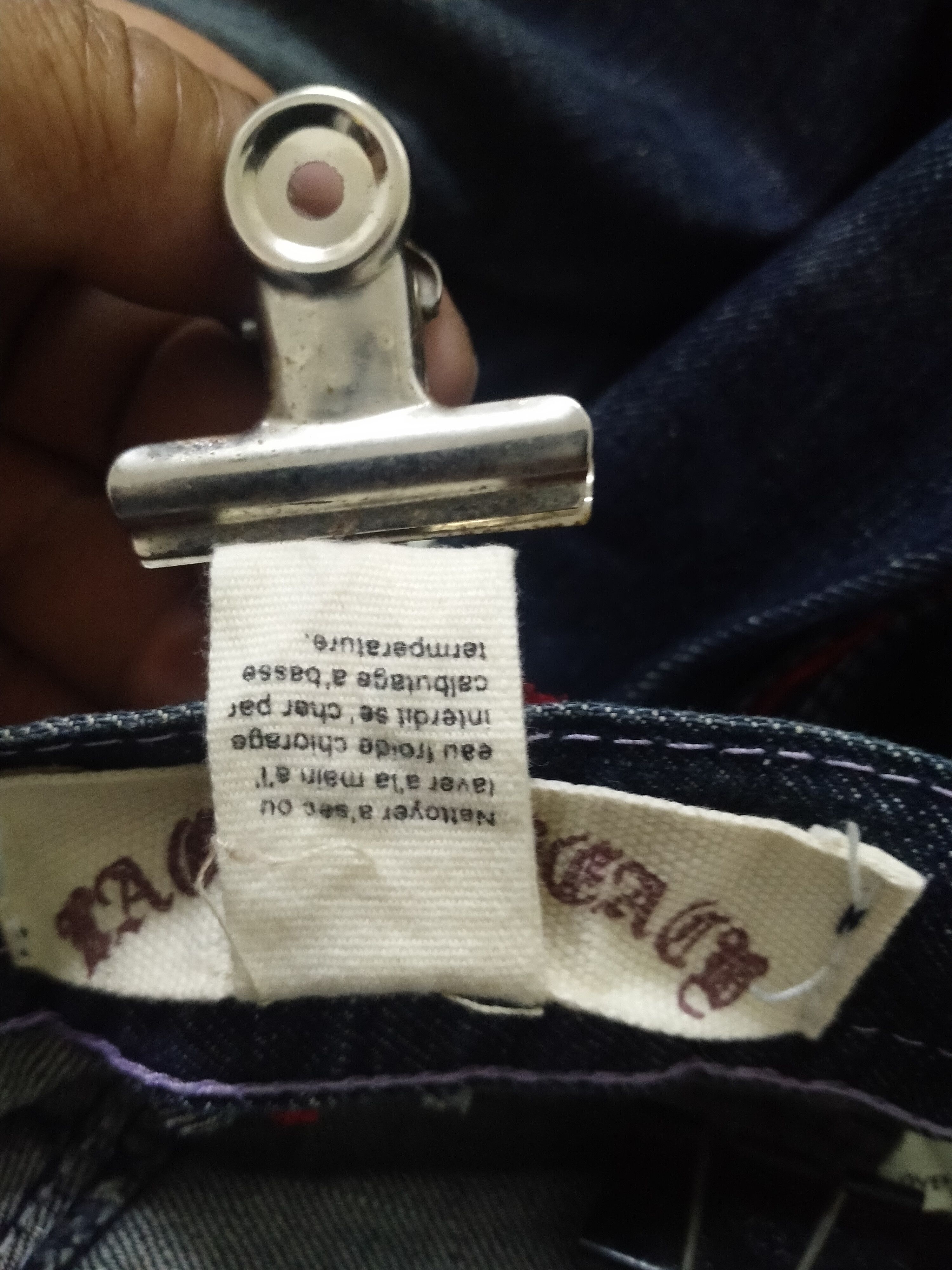 Other LAGUNA BEACH JEANS/MASTER MIND DESIGNER BIG LOGO BACK Size US 31 - 18 Thumbnail