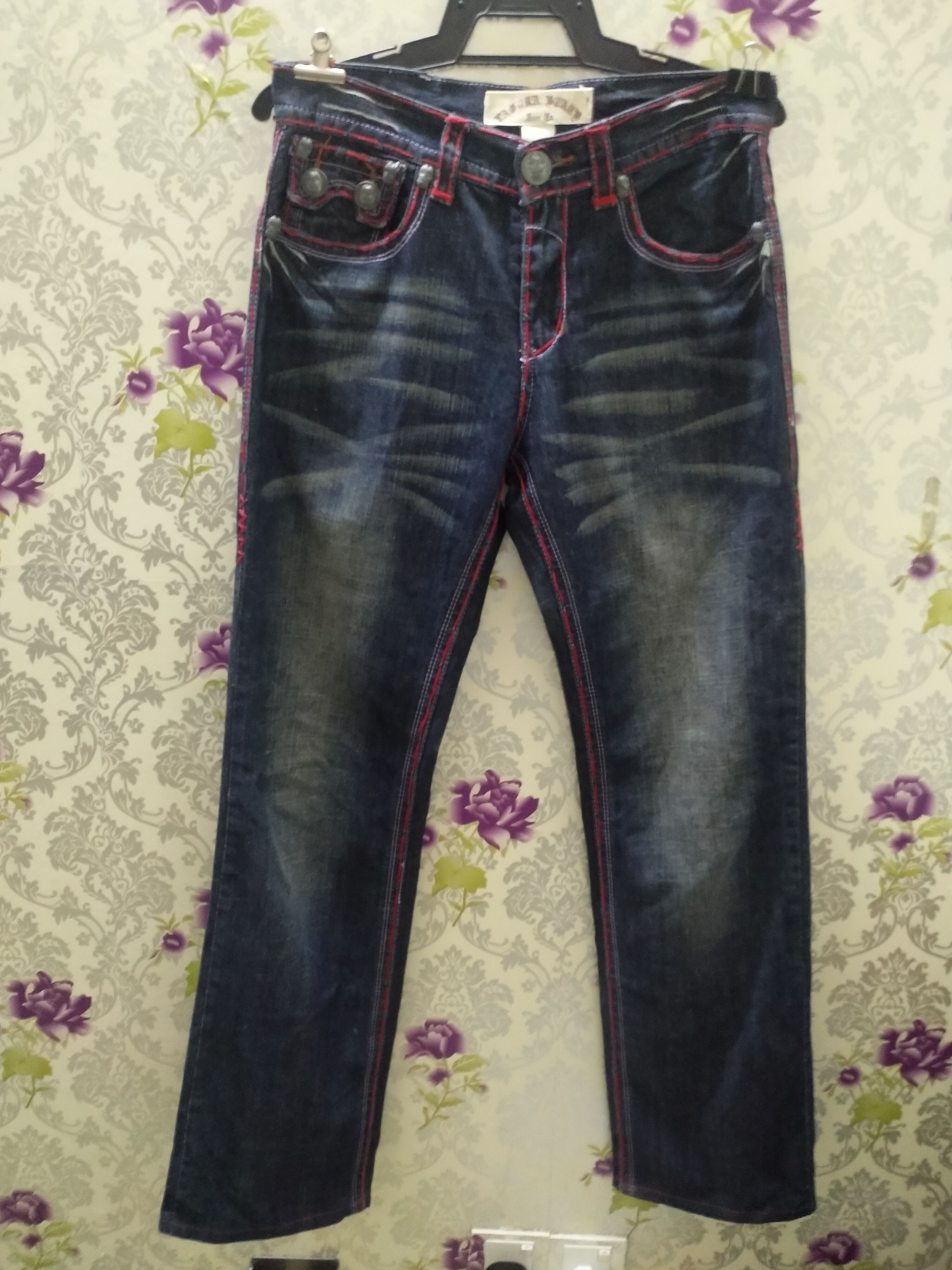 Other LAGUNA BEACH JEANS/MASTER MIND DESIGNER BIG LOGO BACK Size US 31 - 5 Thumbnail