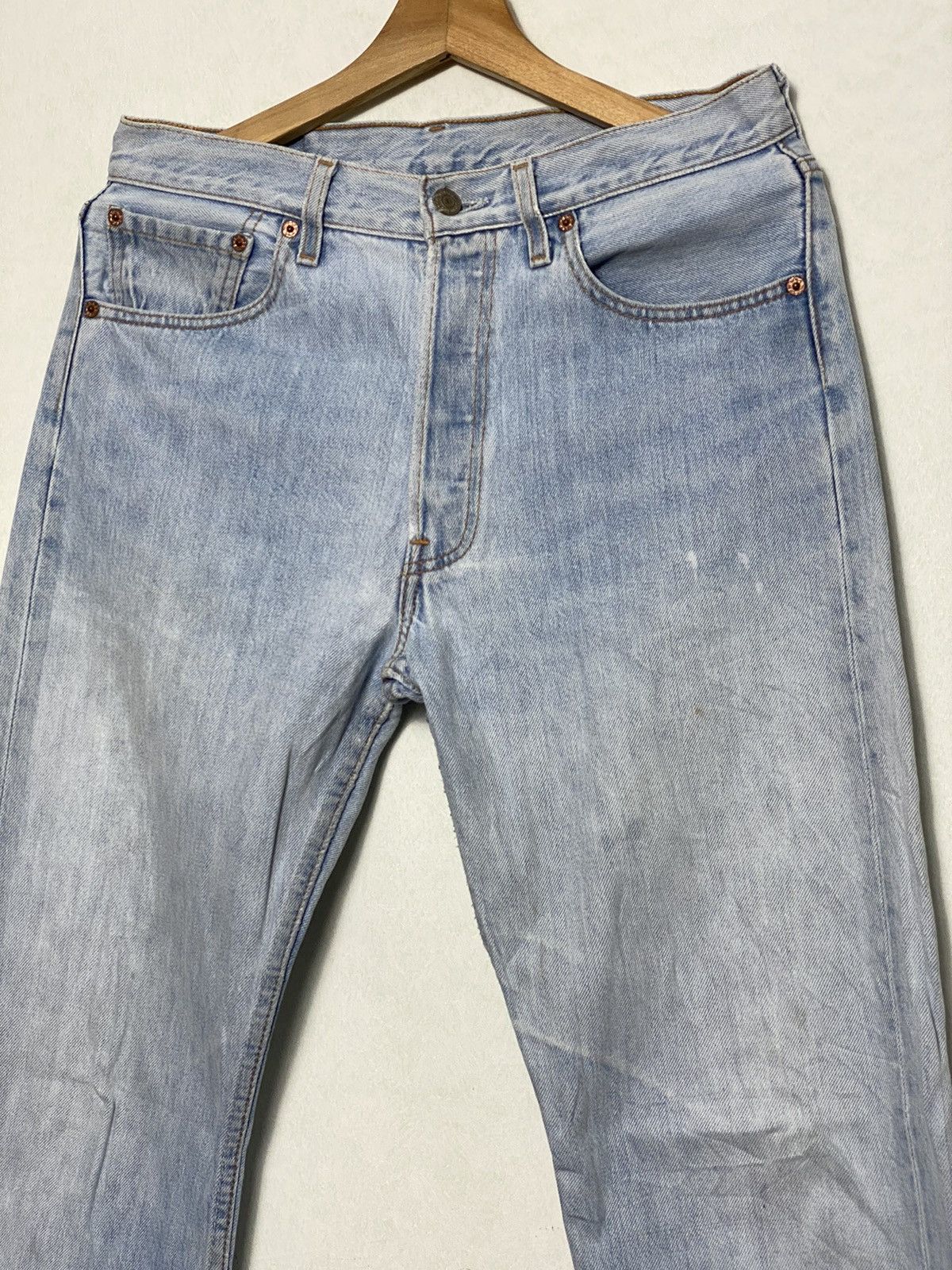 Levi's Vintage Levis 501 Season Denim / Travis Scott Size US 32 / EU 48 - 3 Thumbnail