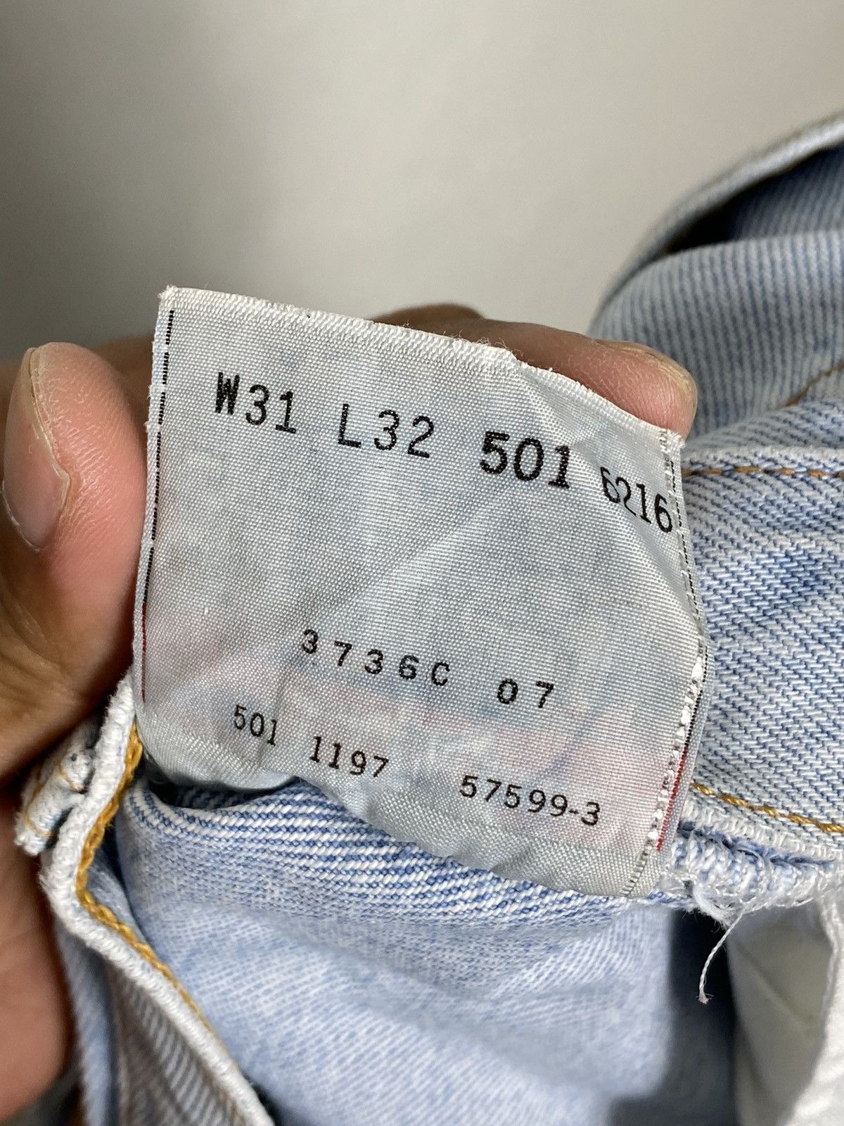 Levi's Vintage Levis 501 Season Denim / Travis Scott Size US 32 / EU 48 - 12 Thumbnail