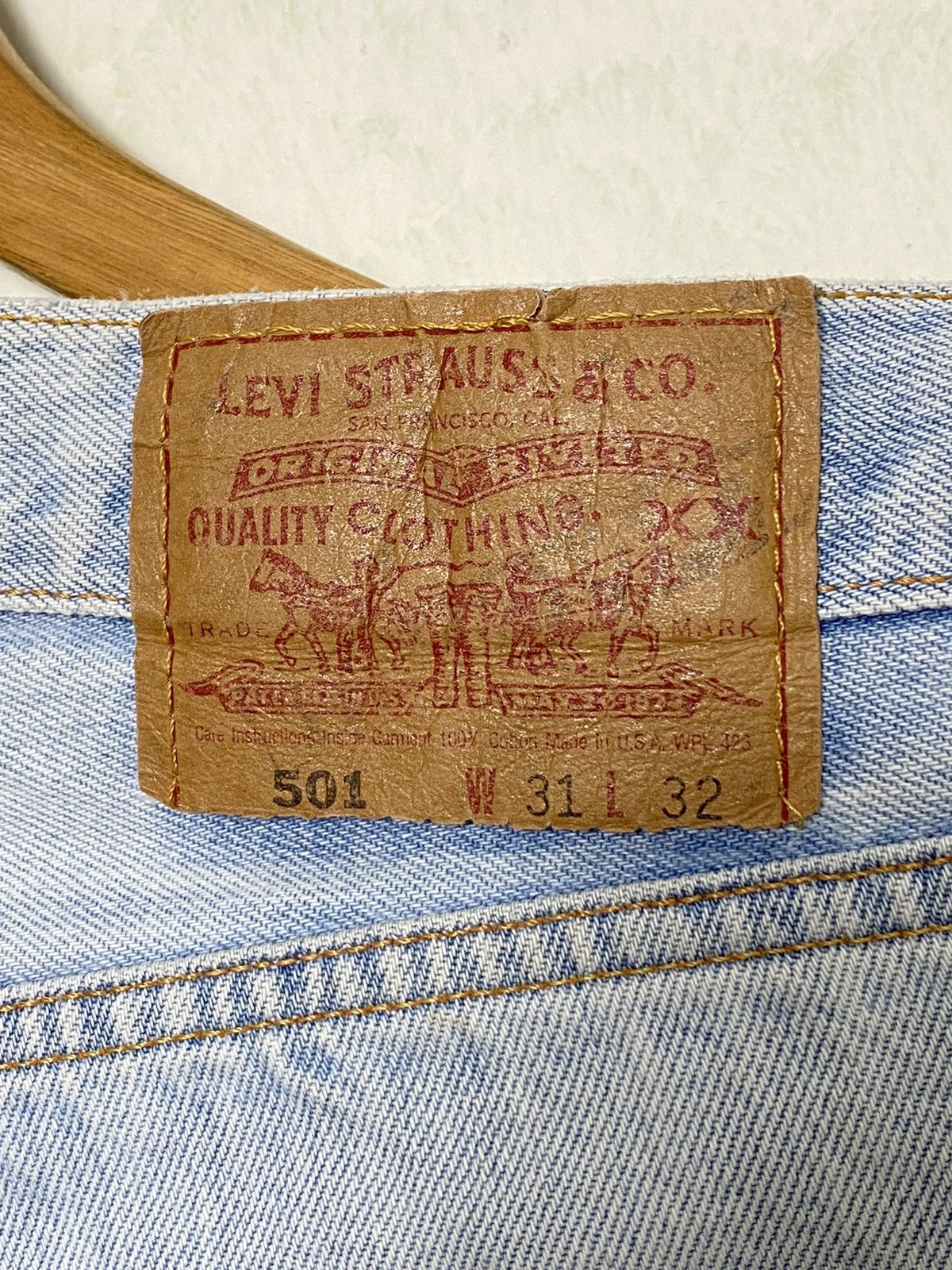 Levi's Vintage Levis 501 Season Denim / Travis Scott Size US 32 / EU 48 - 8 Thumbnail