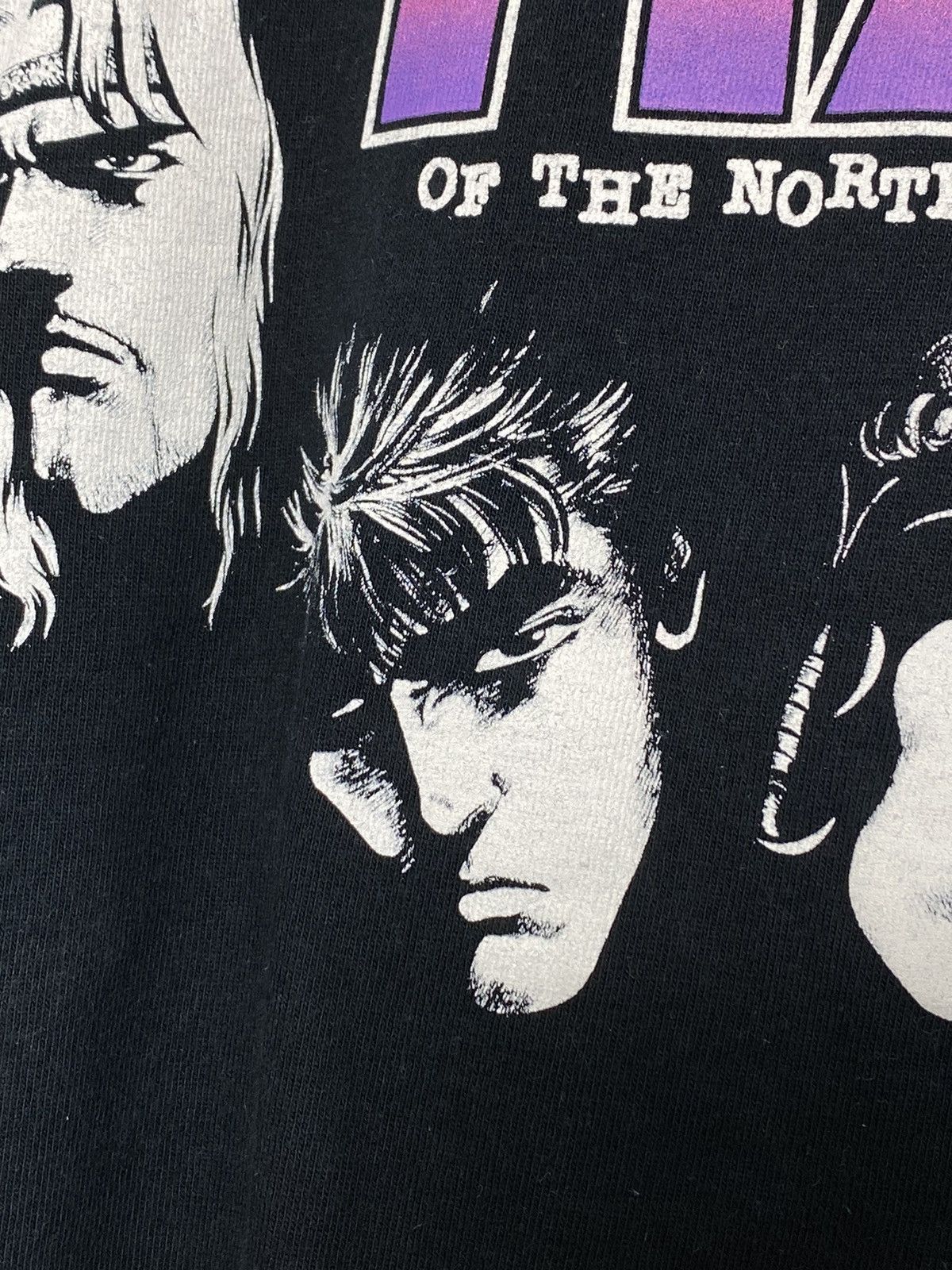 Cartoon Network Vintage Fist of The North Star Anime / Akira Evangelion Size US L / EU 52-54 / 3 - 4 Thumbnail