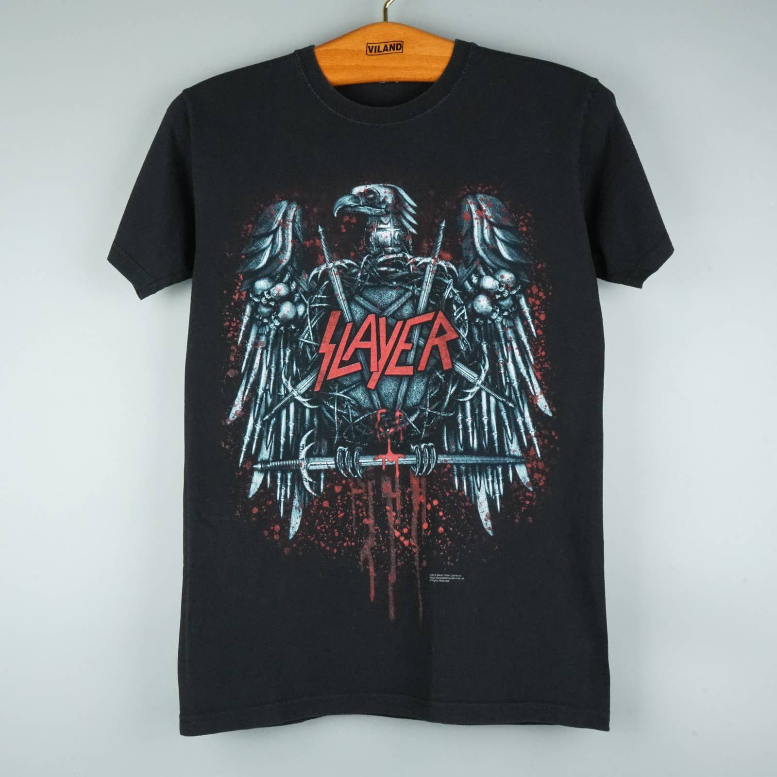 Band Tees × Vintage 2013 Slayer t-shirt Size US XS / EU 42 / 0 - 1 Thumbnail