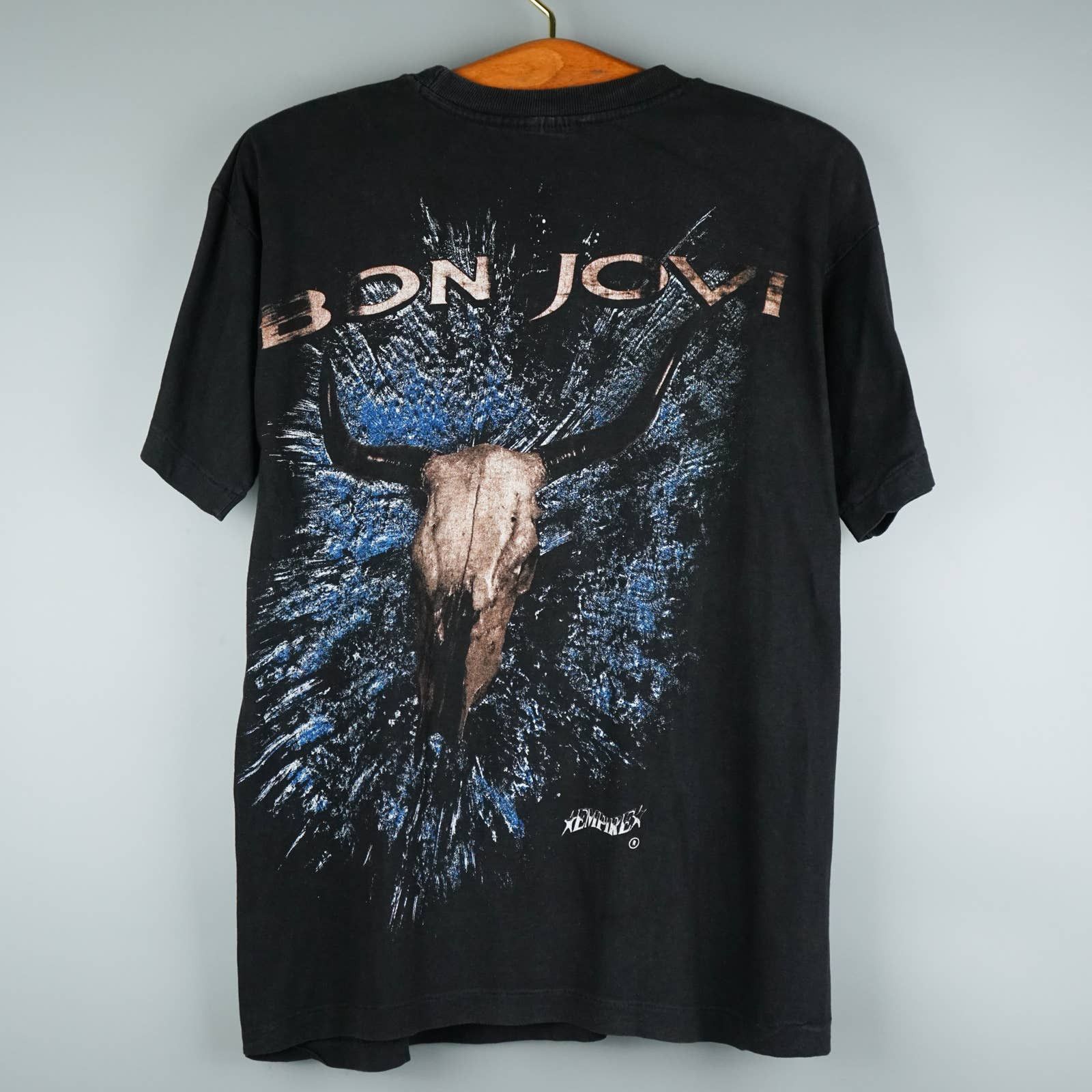 Band Tees × Vintage 1990s Bon Jovi t-shirt All Over Print Size US M / EU 48-50 / 2 - 8 Thumbnail