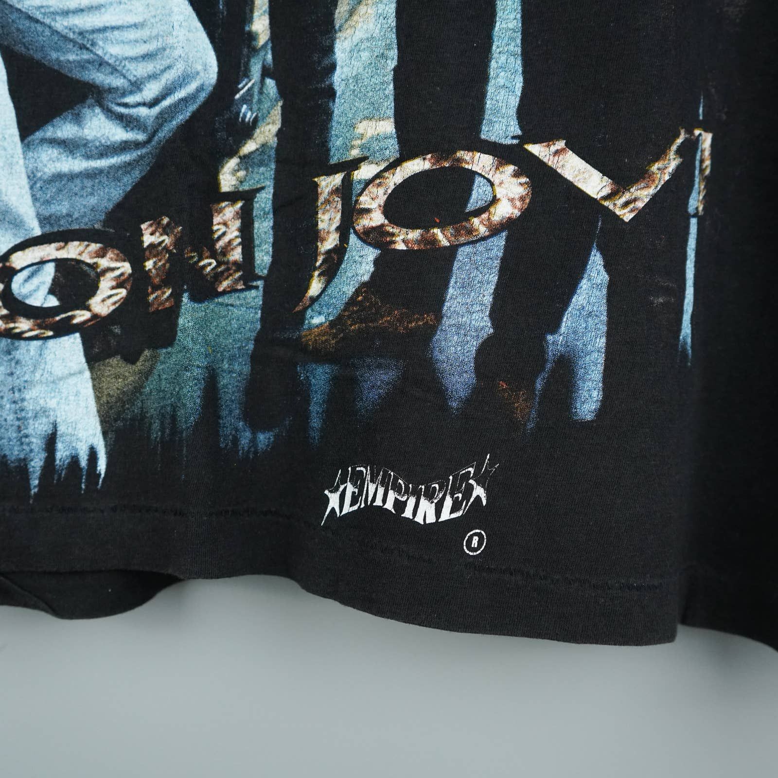 Band Tees × Vintage 1990s Bon Jovi t-shirt All Over Print Size US M / EU 48-50 / 2 - 3 Thumbnail