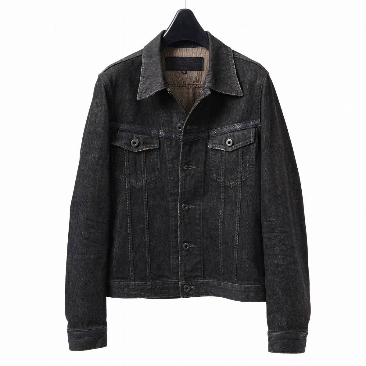 ISAMU KATAYAMA BACKLASH TRUCKER BLOUSON / GARMENT DYED - JP