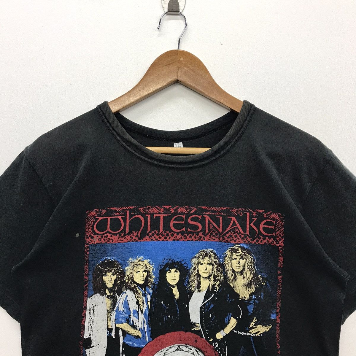 Band Tees × Vintage *Rare!! Vintage Band Tees White Snake Tour 1988s Size US M / EU 48-50 / 2 - 3 Thumbnail