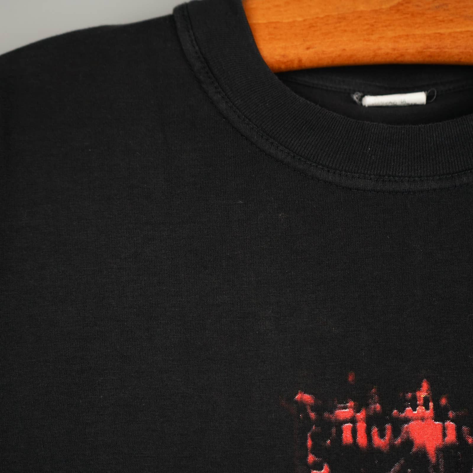 Band Tees × Vintage early 2000s Rammstein t shirt Size US L / EU 52-54 / 3 - 4 Thumbnail