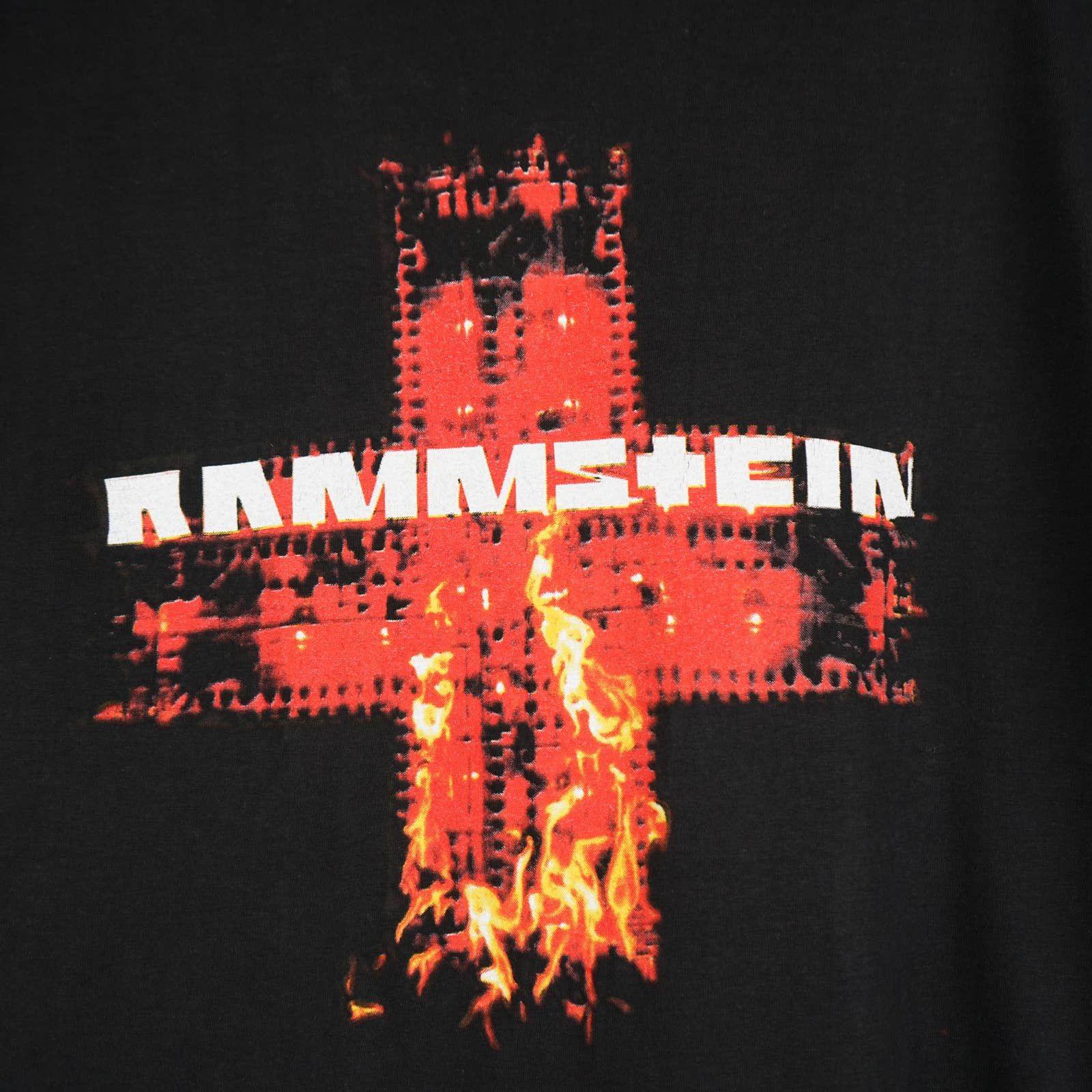 Band Tees × Vintage early 2000s Rammstein t shirt Size US L / EU 52-54 / 3 - 2 Thumbnail