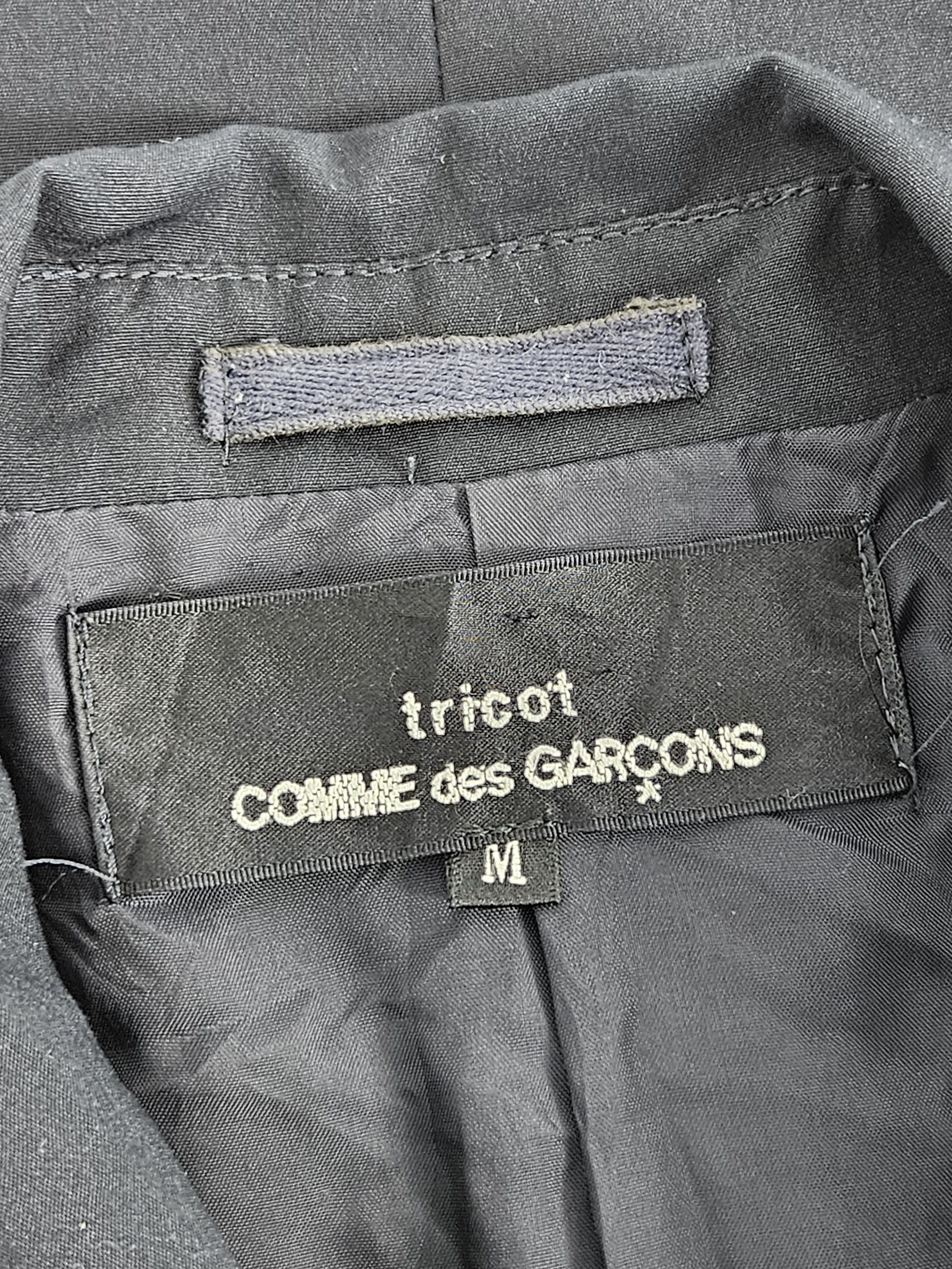 Comme des Garcons Comme Des Garcons Tricot Coat Blazer Jacket Size M / US 6-8 / IT 42-44 - 4 Thumbnail