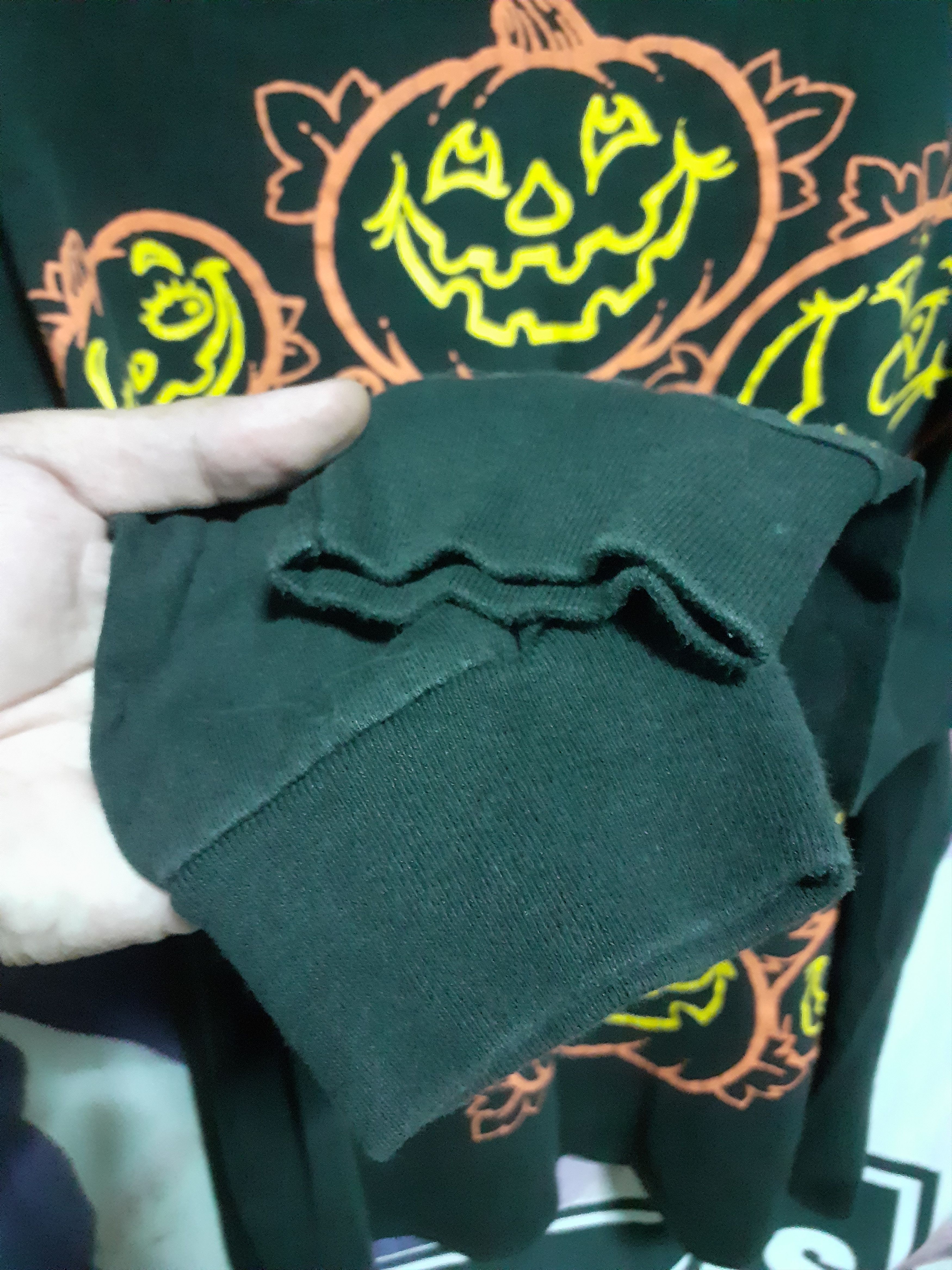 Vintage 90s Halloween Hallmark Longsleeve fashion movies Size US XL / EU 56 / 4 - 5 Thumbnail