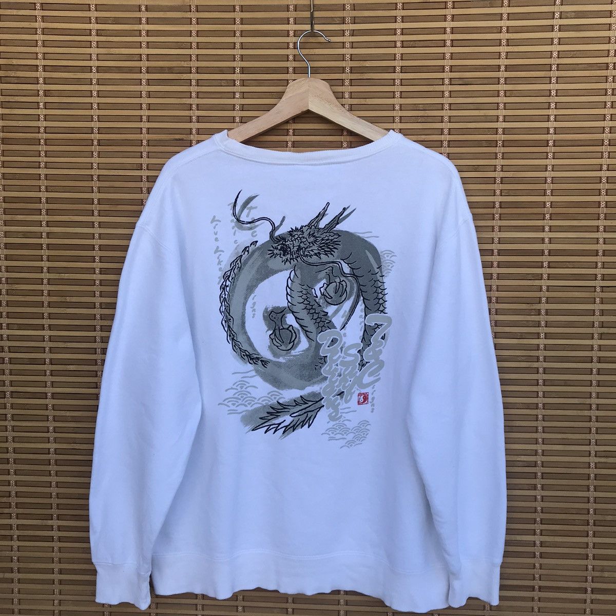 Other Yakuza T&C Surf dragon motive sukajan crewneck jumper Size US L / EU 52-54 / 3 - 1 Thumbnail