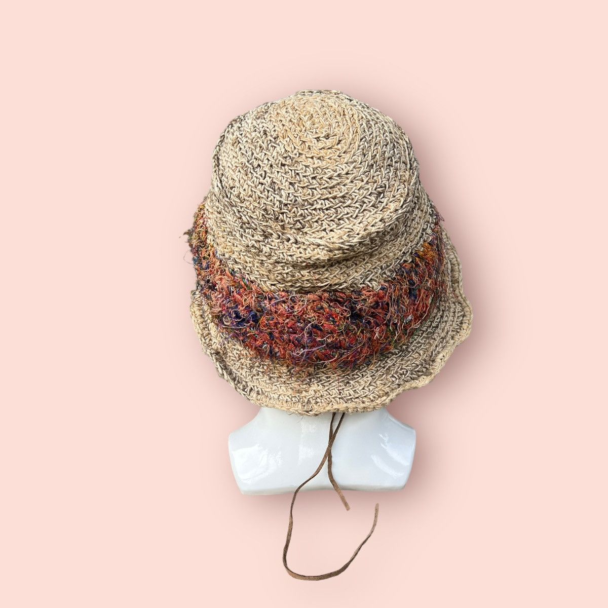 CA4LA RARE VINTAGE CA4LA JUTE STRAW BUCKET HAT Size ONE SIZE - 13 Thumbnail