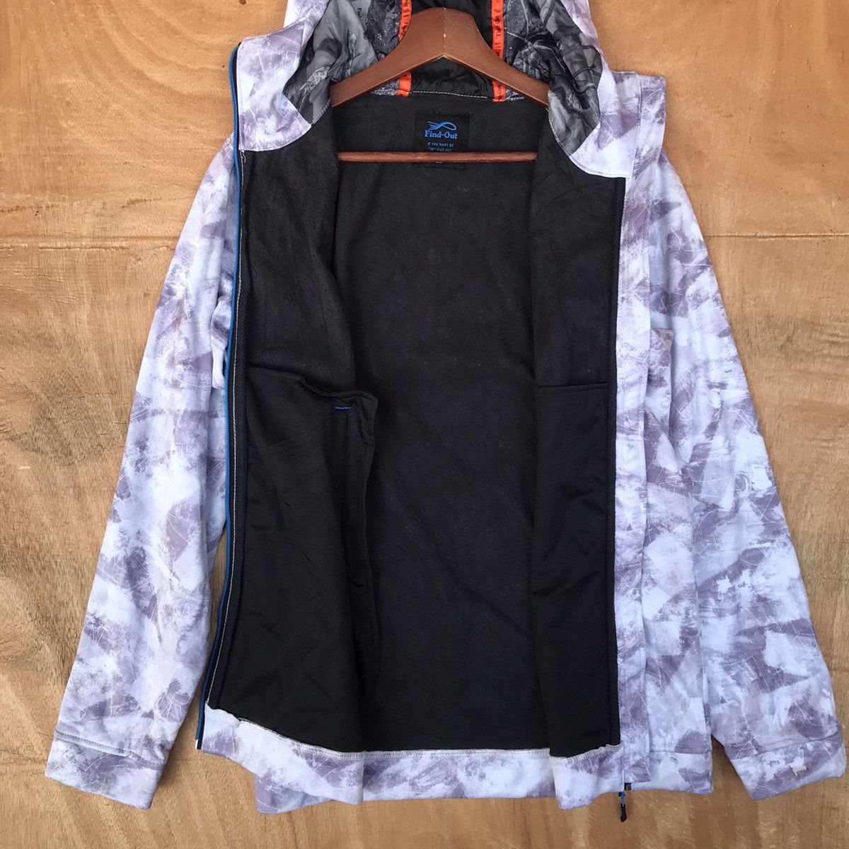 Other Nice!Outdoor jacket camo pattern with hoodie Large Size US L / EU 52-54 / 3 - 7 Thumbnail