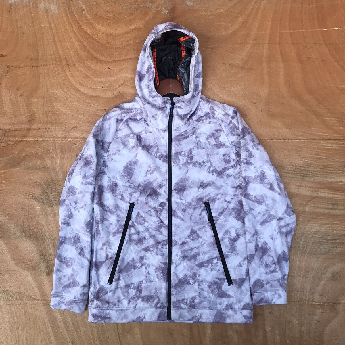 image of Outdoor Life Nice!outdoor Jacket Camo Pattern With Hoodie Large, Men's