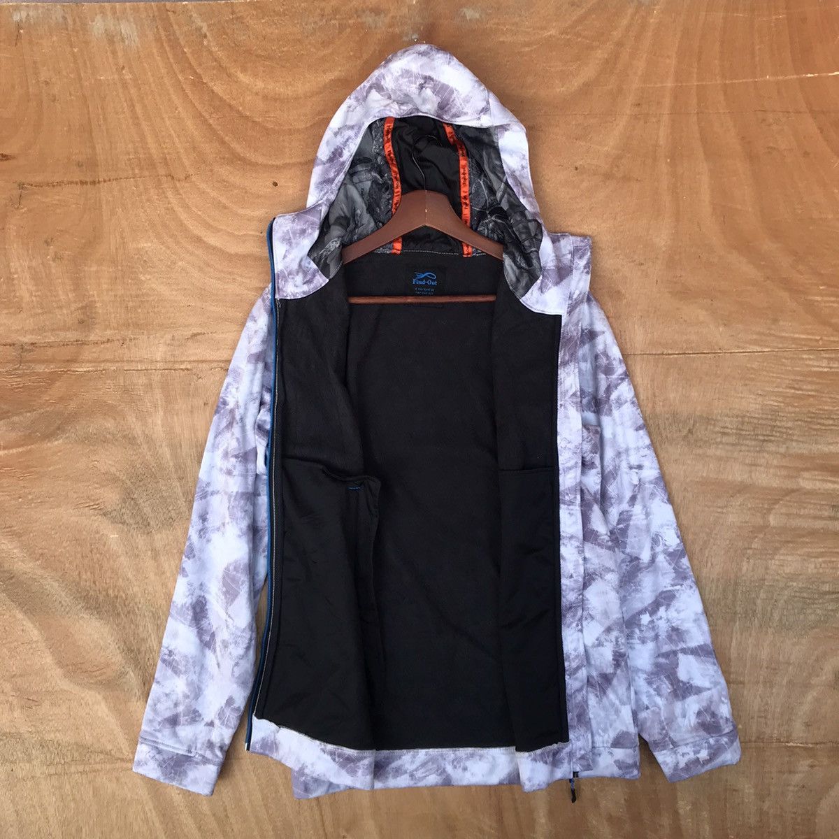 Other Nice!Outdoor jacket camo pattern with hoodie Large Size US L / EU 52-54 / 3 - 6 Thumbnail