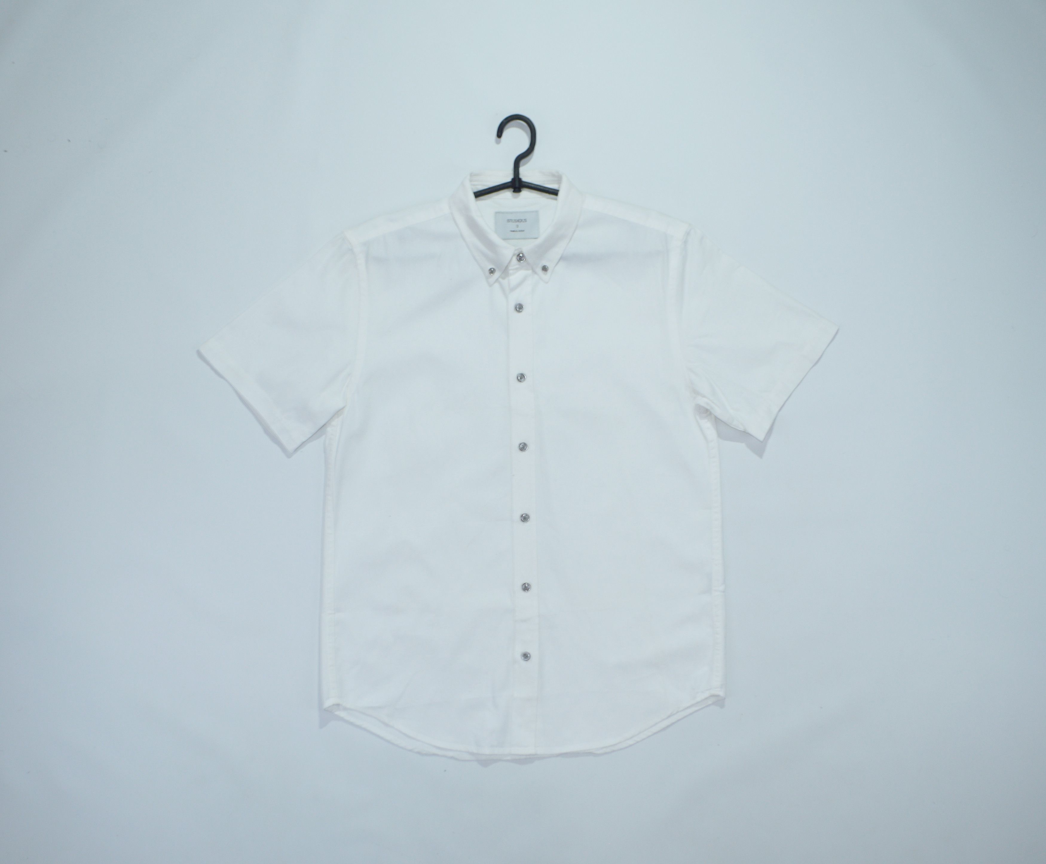 STUDIOUS Studious Japan White Cotton Button Up Shirt Size 3 M Size US M / EU 48-50 / 2 - 1 Thumbnail