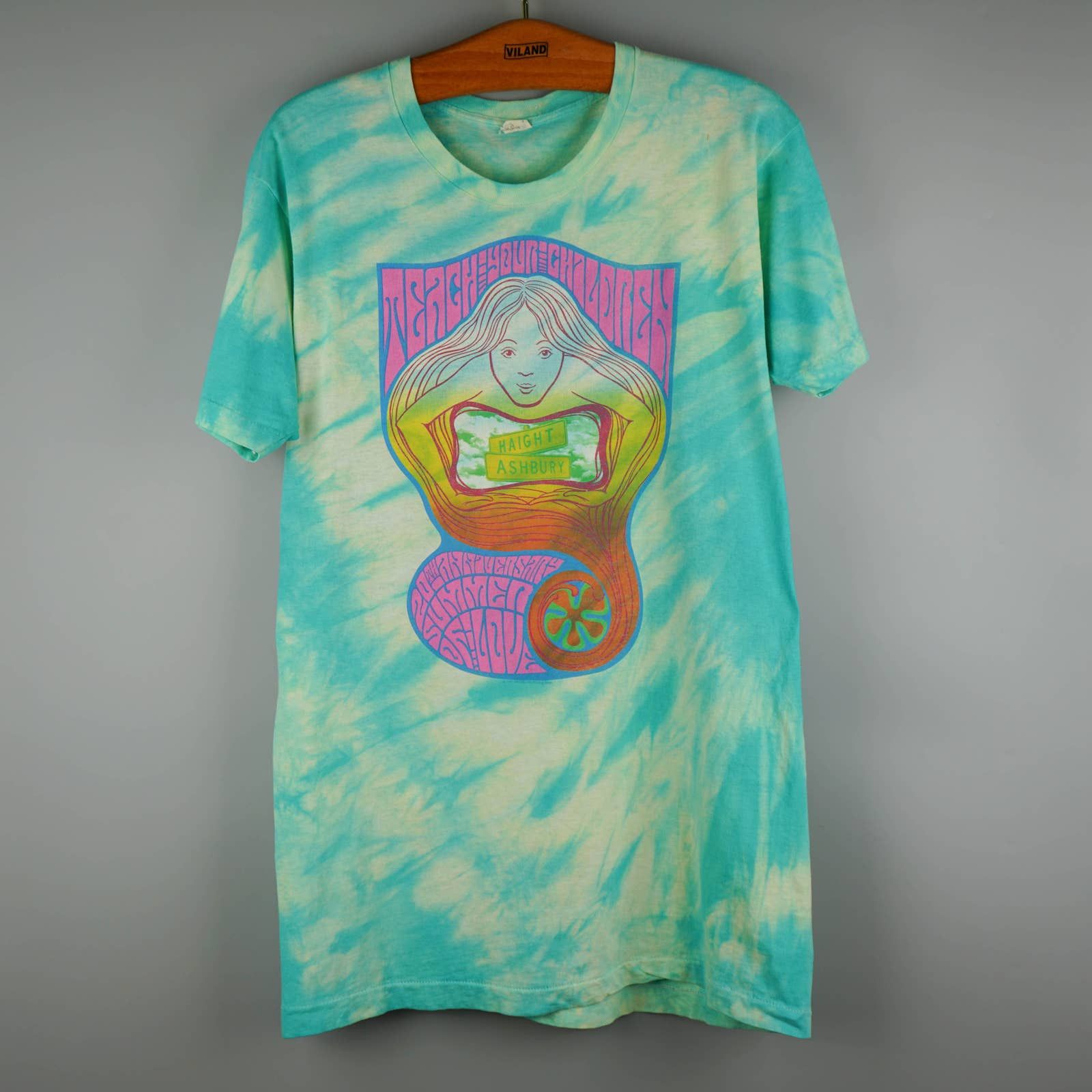 Band Tees × Vintage Vintage 1987 Haight-Ashbury Summer of Love T-Shirt Size US M / EU 48-50 / 2 - 1 Thumbnail