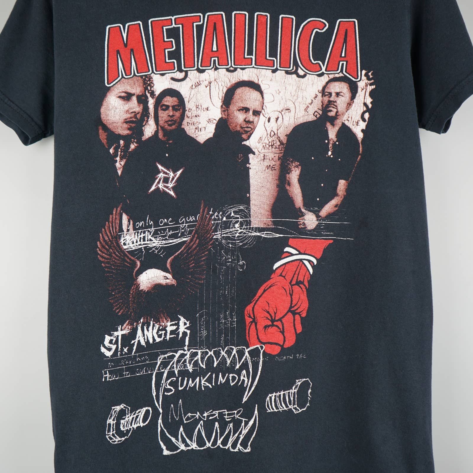 Band Tees × Vintage 2003 Metallica t-shirt St. Anger tour Size US S / EU 44-46 / 1 - 2 Thumbnail