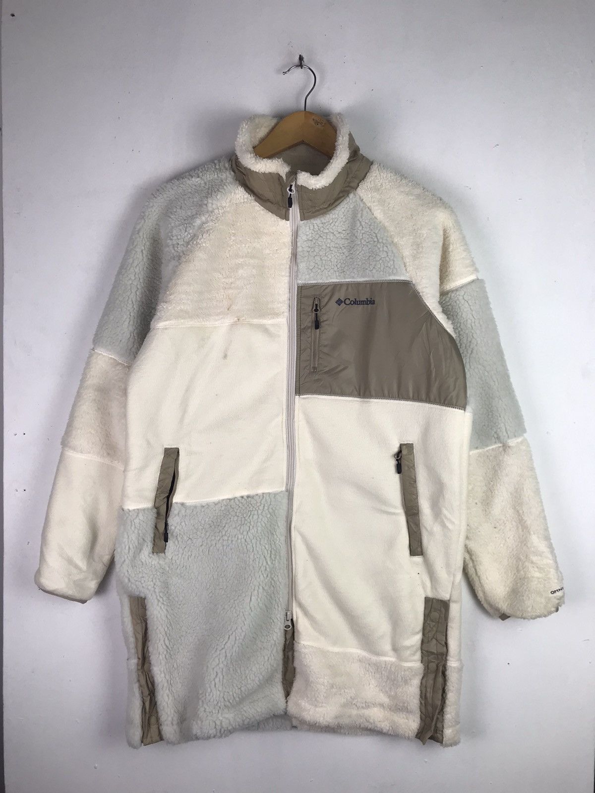 Columbia × Japanese Brand × Vintage Very Rare Columbia Full Zipper Fleece Jacket Size US S / EU 44-46 / 1 - 1 Thumbnail