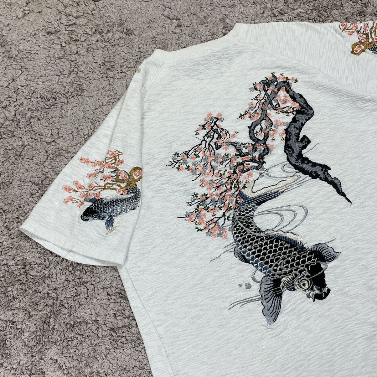 Vintage Vintage Japanese Clasic Script T-shirt Size US XL / EU 56 / 4 - 3 Thumbnail