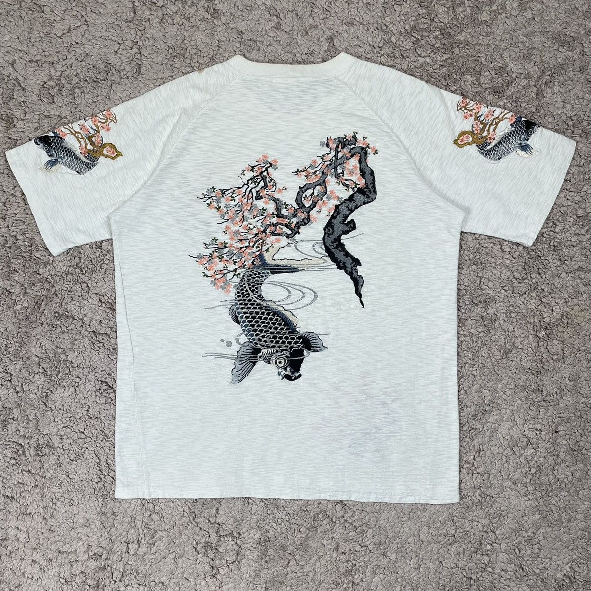 Vintage Vintage Japanese Clasic Script T-shirt Size US XL / EU 56 / 4 - 1 Thumbnail
