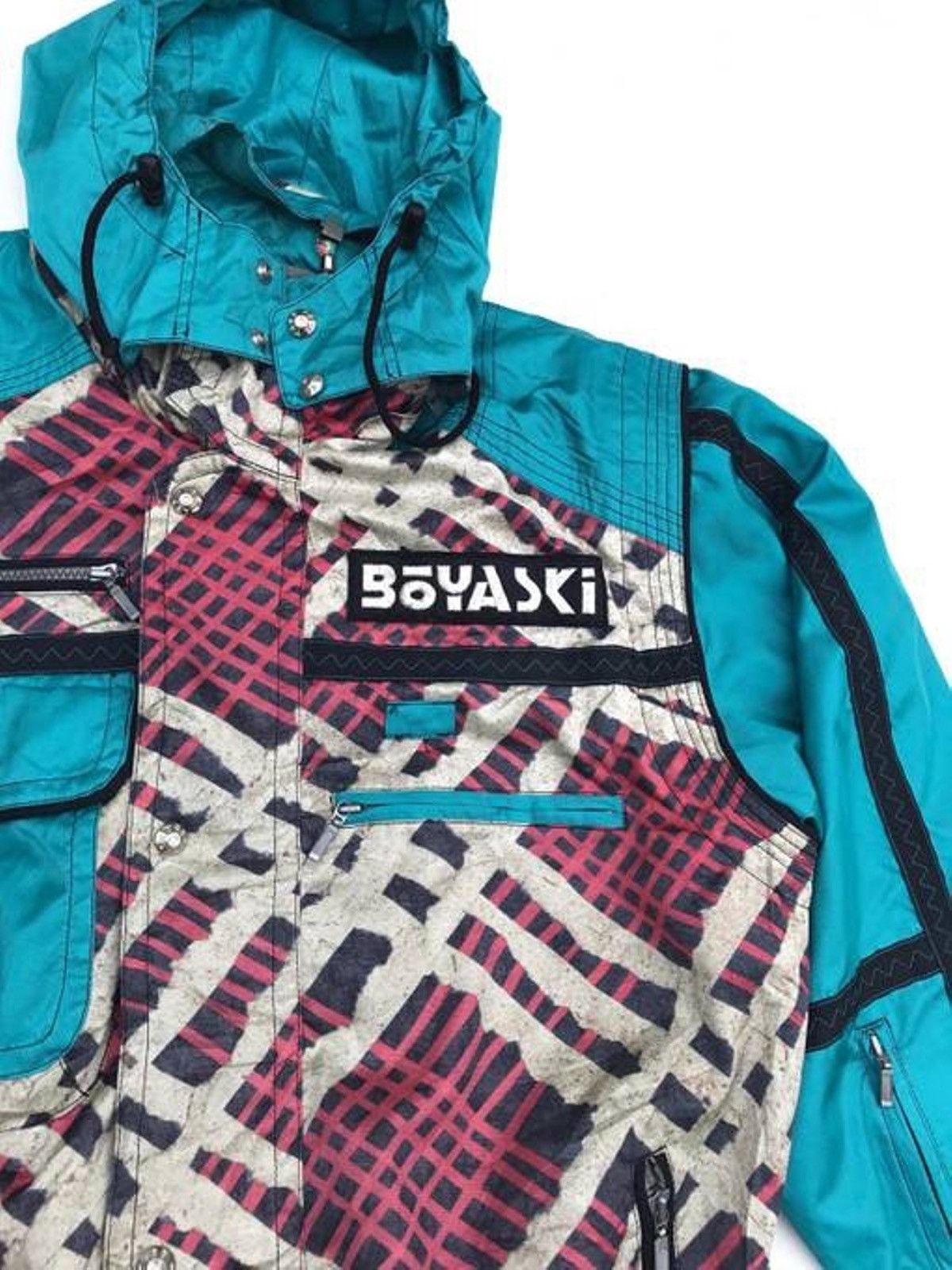 Descente Boyaski Ski Jacket Colourfull Jacket Size US L / EU 52-54 / 3 - 3 Thumbnail