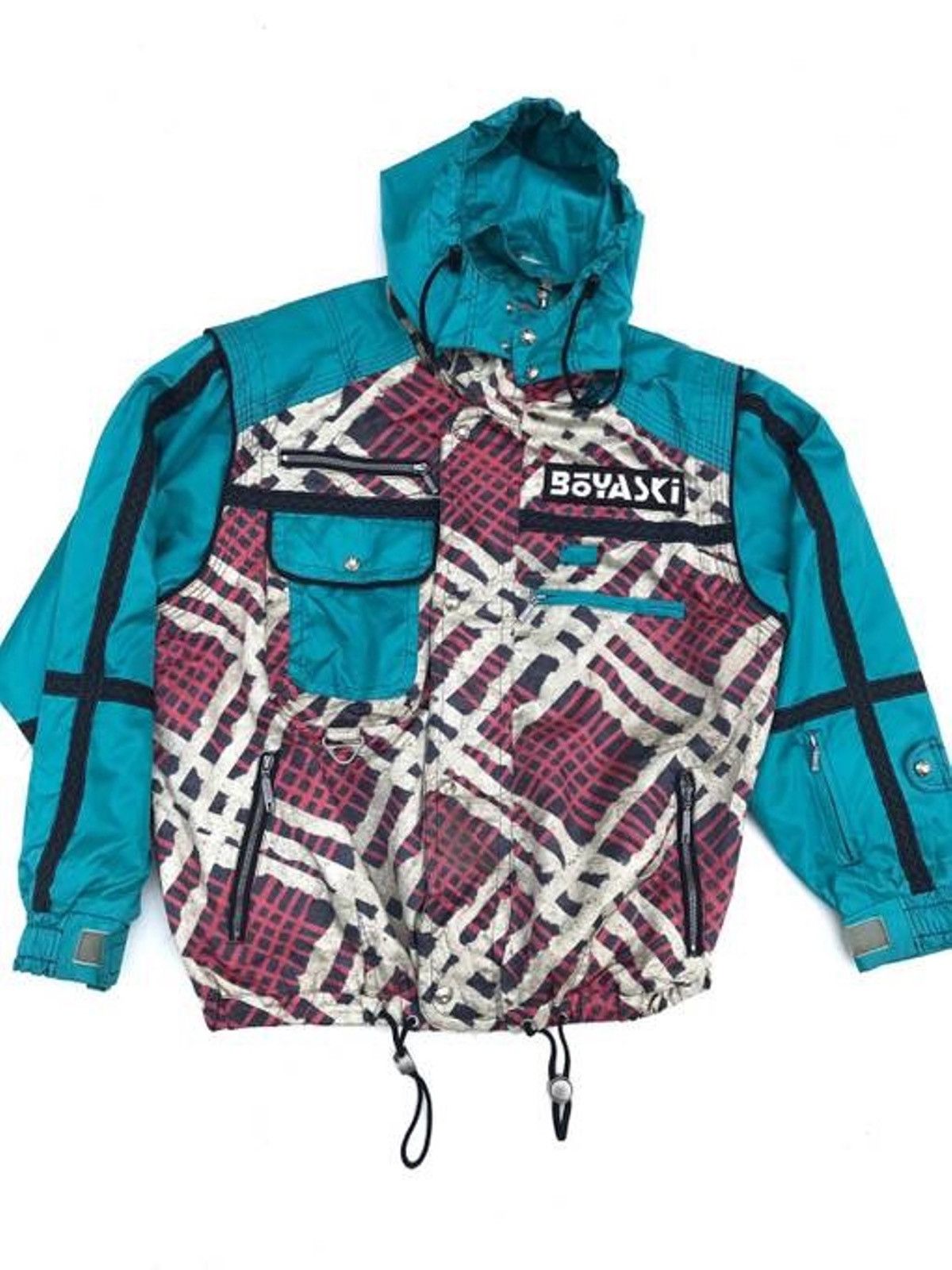 Descente Boyaski Ski Jacket Colourfull Jacket Size US L / EU 52-54 / 3 - 1 Thumbnail