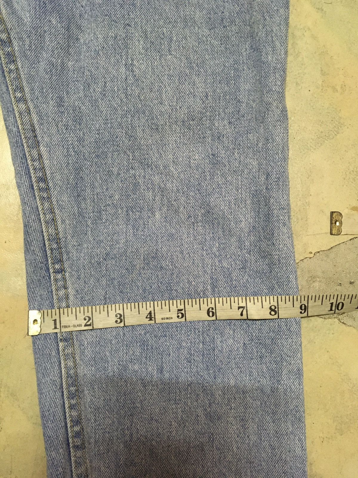 Lee Vintage Lee Regular Fit Distressed Denim Jeans Size US 34 / EU 50 - 12 Thumbnail