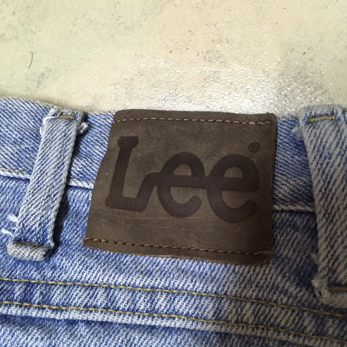 Lee Vintage Lee Regular Fit Distressed Denim Jeans Size US 34 / EU 50 - 6 Thumbnail