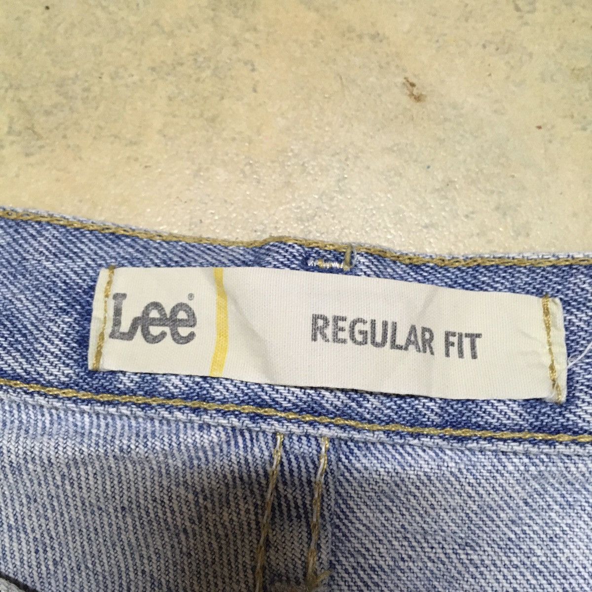 Lee Vintage Lee Regular Fit Distressed Denim Jeans Size US 34 / EU 50 - 5 Thumbnail