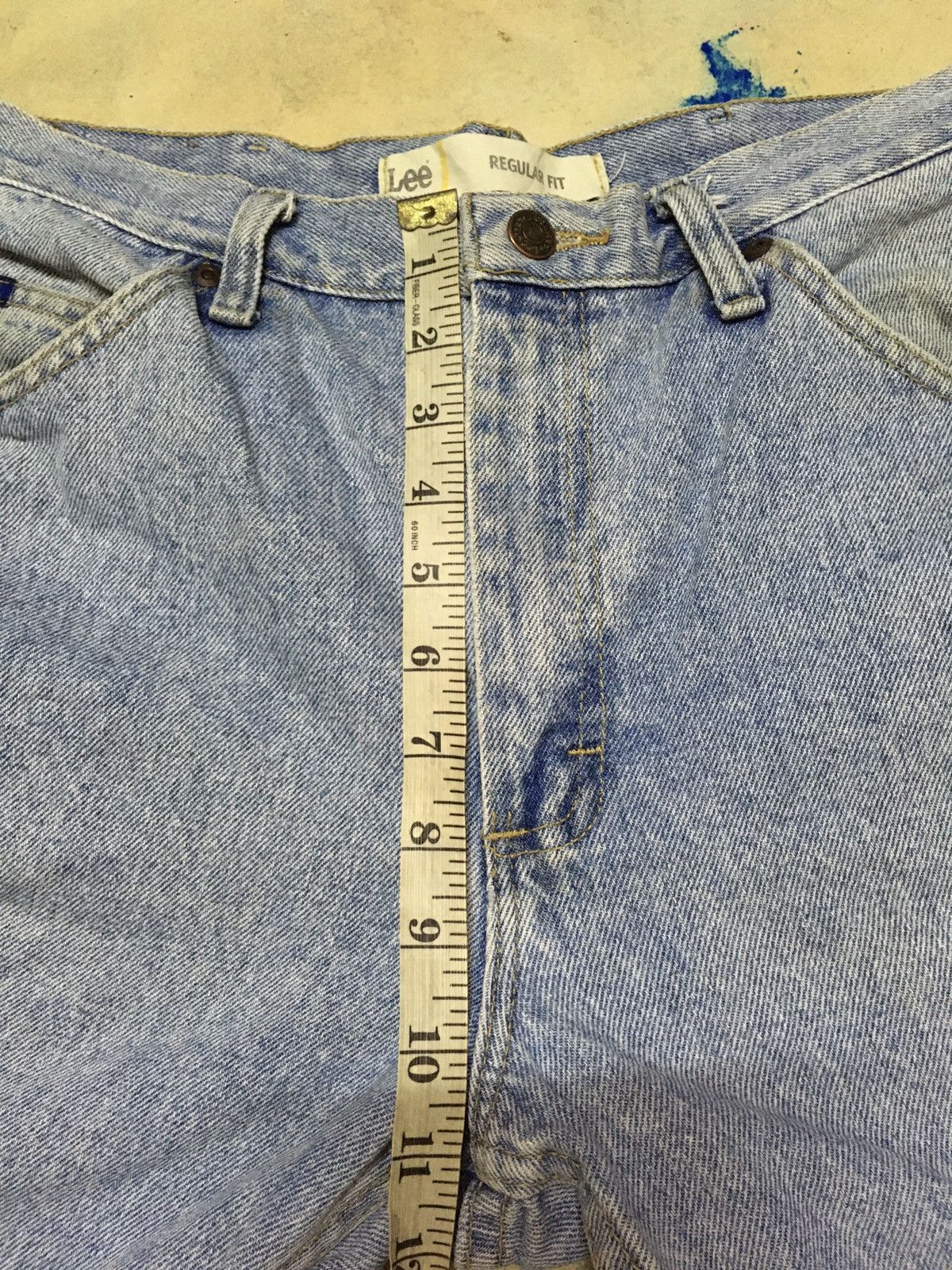 Lee Vintage Lee Regular Fit Distressed Denim Jeans Size US 34 / EU 50 - 10 Thumbnail