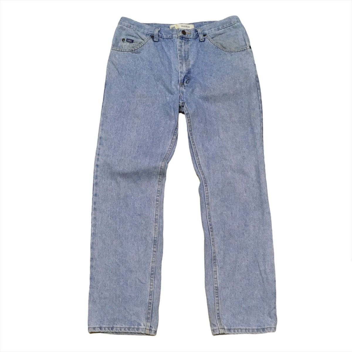 Lee Vintage Lee Regular Fit Distressed Denim Jeans Size US 34 / EU 50 - 1 Thumbnail