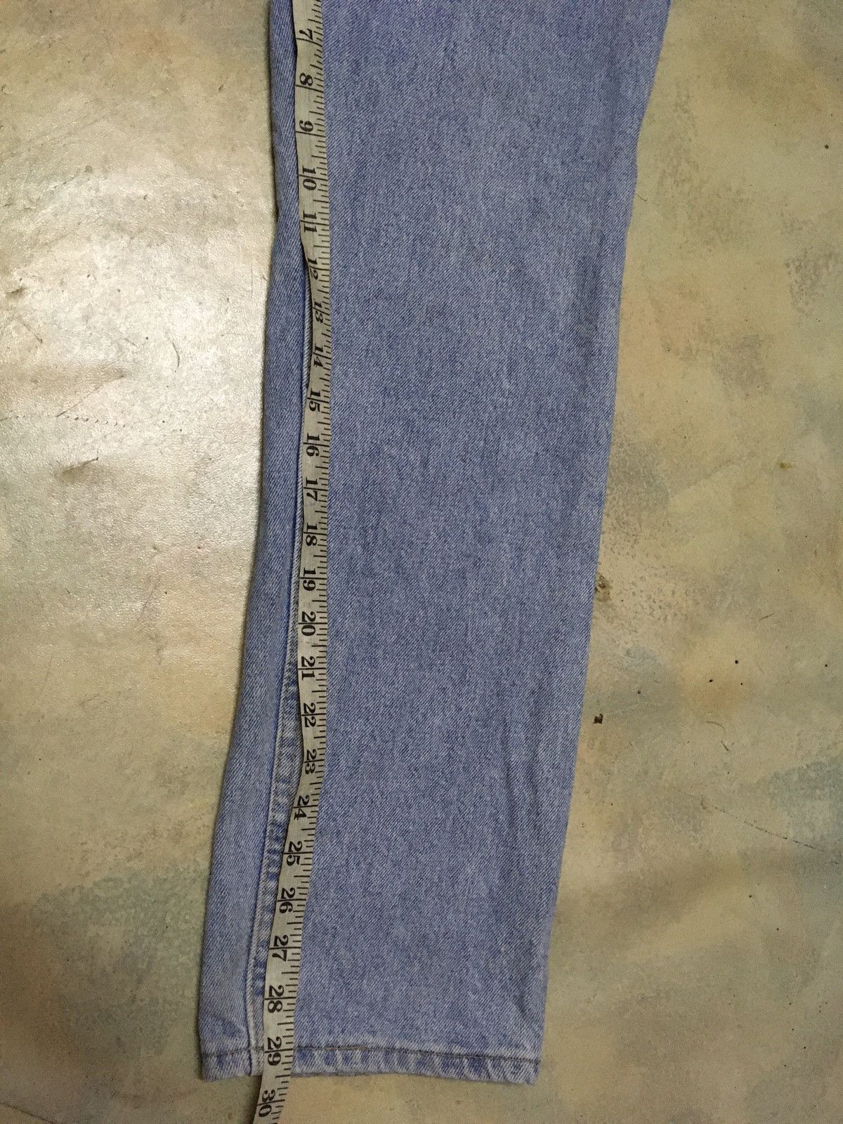 Lee Vintage Lee Regular Fit Distressed Denim Jeans Size US 34 / EU 50 - 14 Thumbnail
