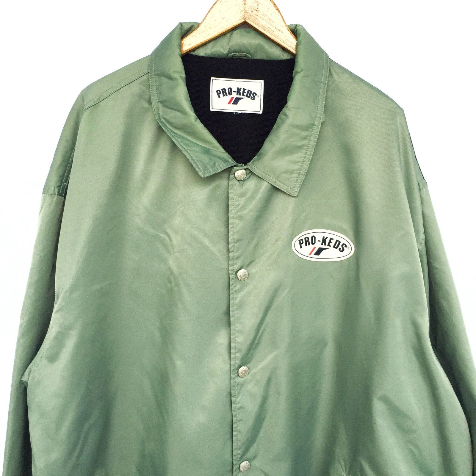 Pro-Keds 90s Big Logo Lime Green Oversized Warm Coat/Jacket Size US XXL / EU 58 / 5 - 3 Thumbnail