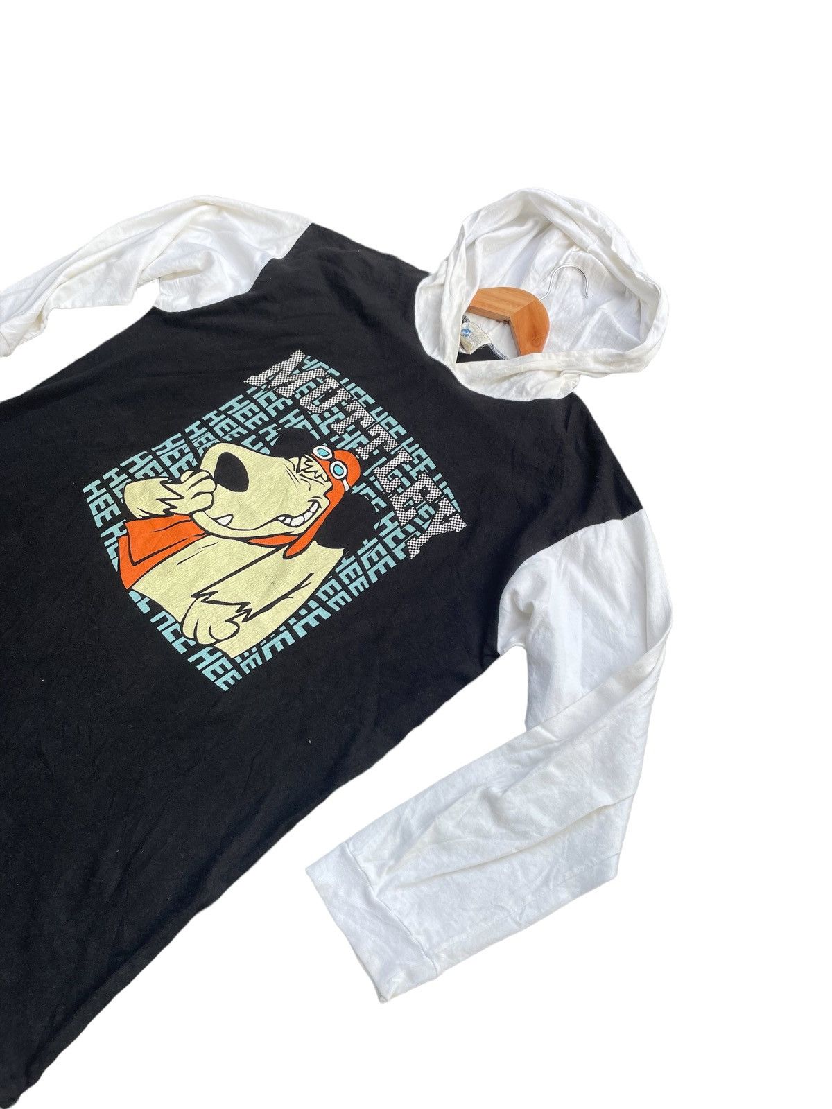 Cartoon Network Vintage & Rare Muttley Hoodie Tshirt Size US L / EU 52-54 / 3 - 4 Thumbnail
