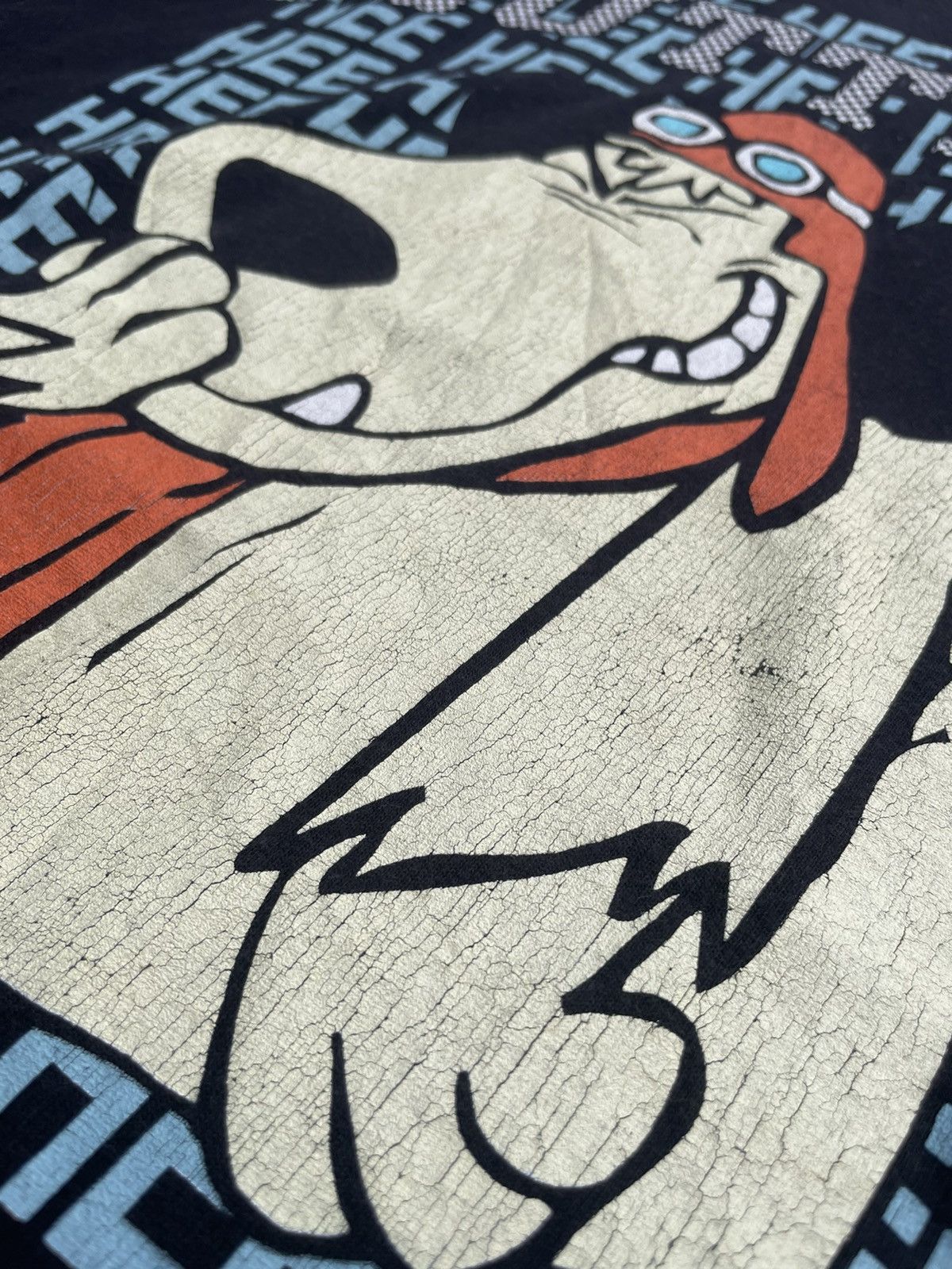 Cartoon Network Vintage & Rare Muttley Hoodie Tshirt Size US L / EU 52-54 / 3 - 9 Thumbnail