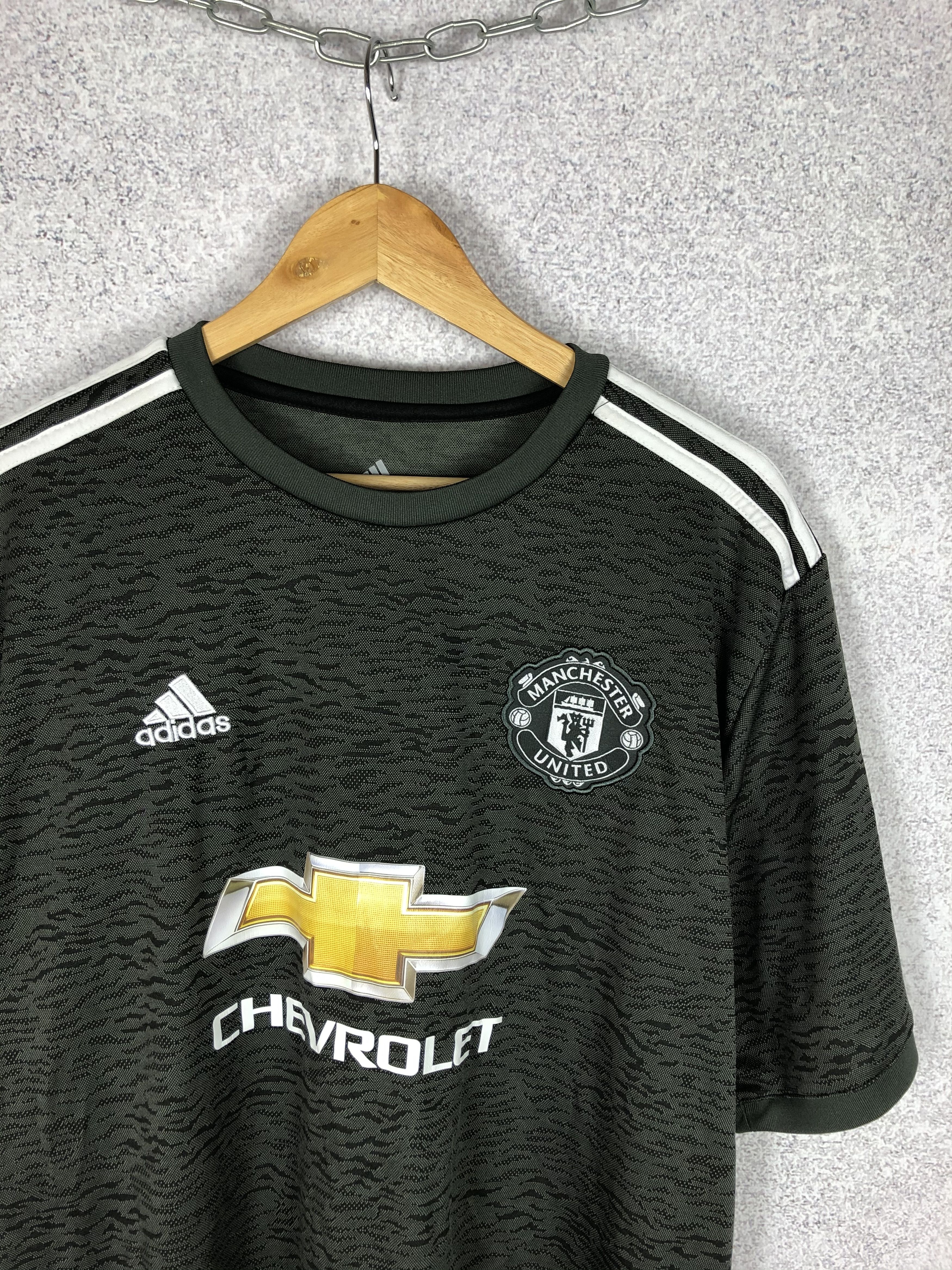 Adidas Manchester United Greenwood Adidas 2020 2021 Soccer Jersey Size US XXL / EU 58 / 5 - 2 Thumbnail