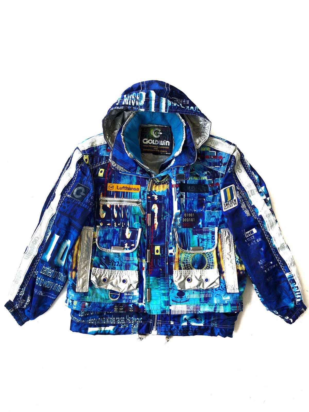 Goldwin RARE🔥Vintage 96 🇸🇪 Alpine Ski Team Goldwin Jacket Size US L / EU 52-54 / 3 - 2 Thumbnail